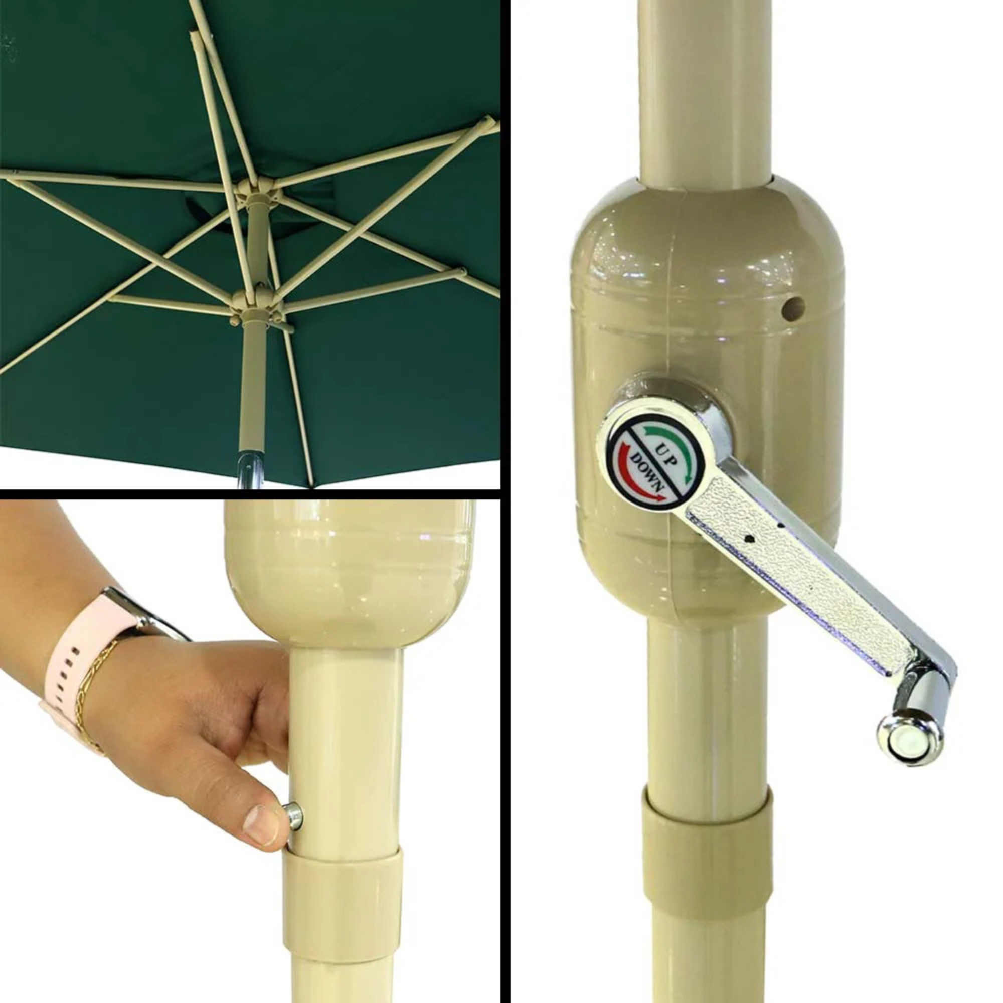 Outdoor Garden Sun Umbrella Only