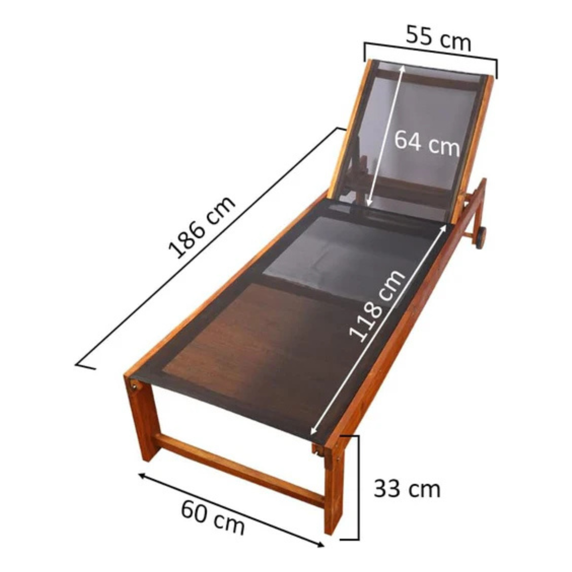 Adjustable Outdoor Sun Lounger