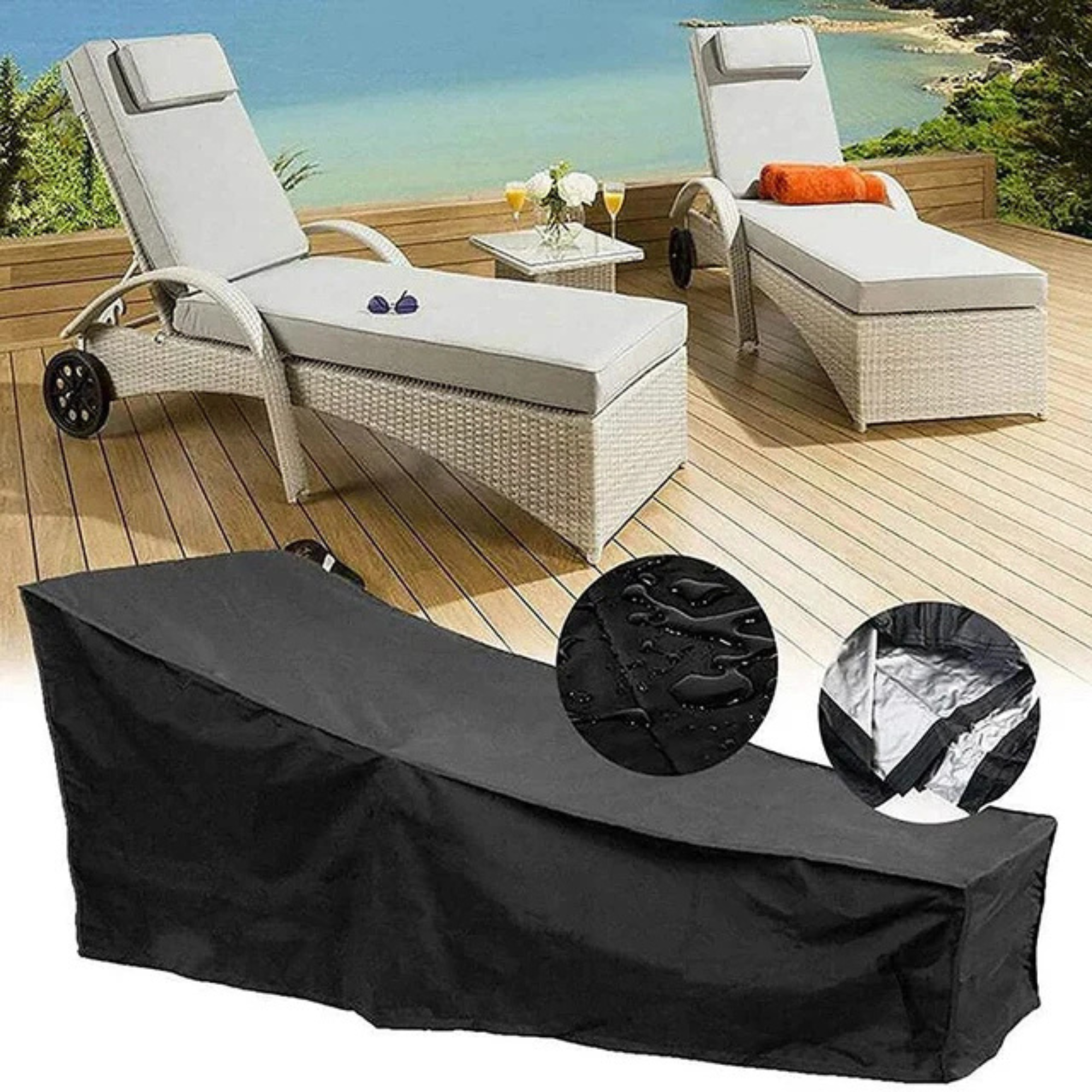 Waterproof Sun Lounger Cover