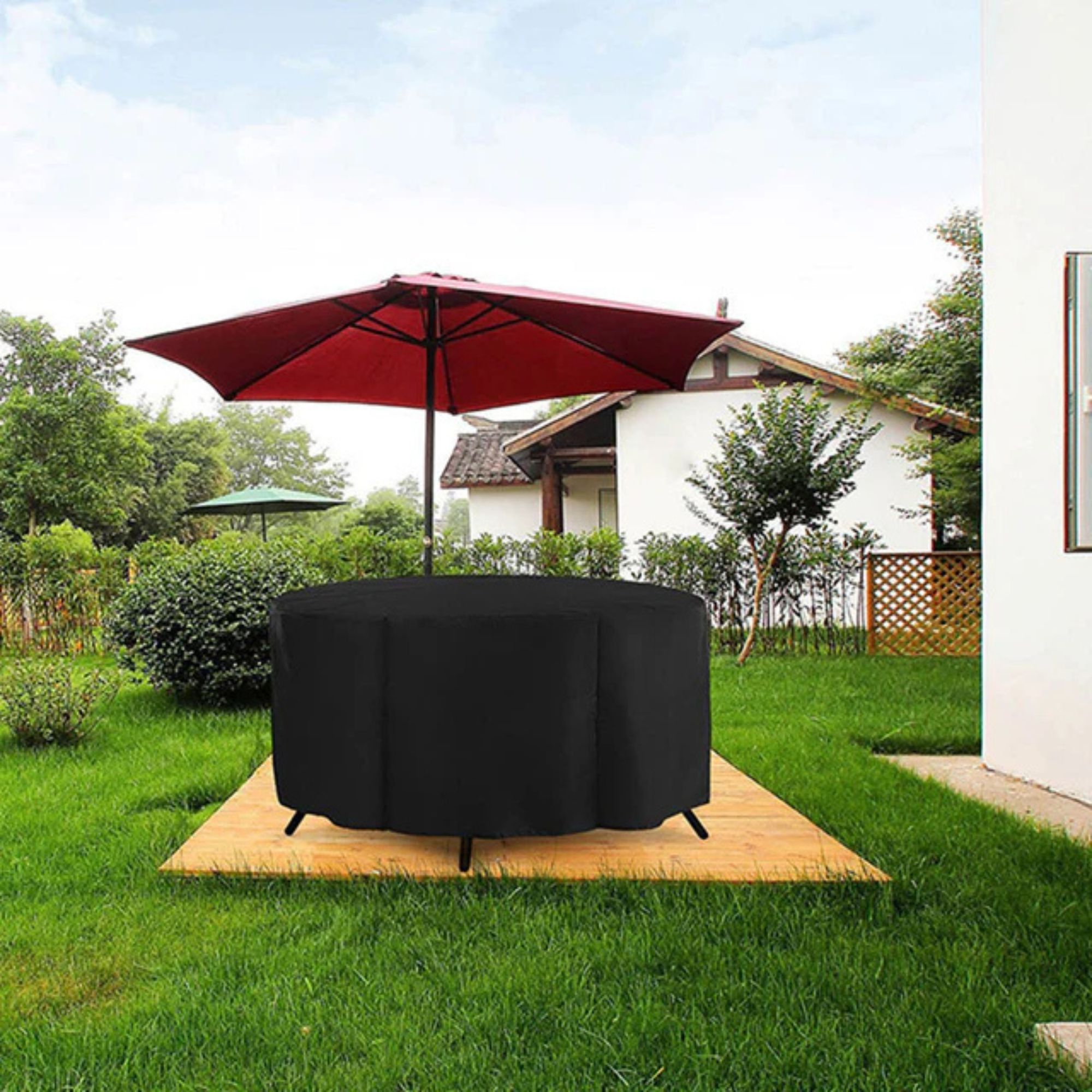 Round Waterproof Furniture Cover