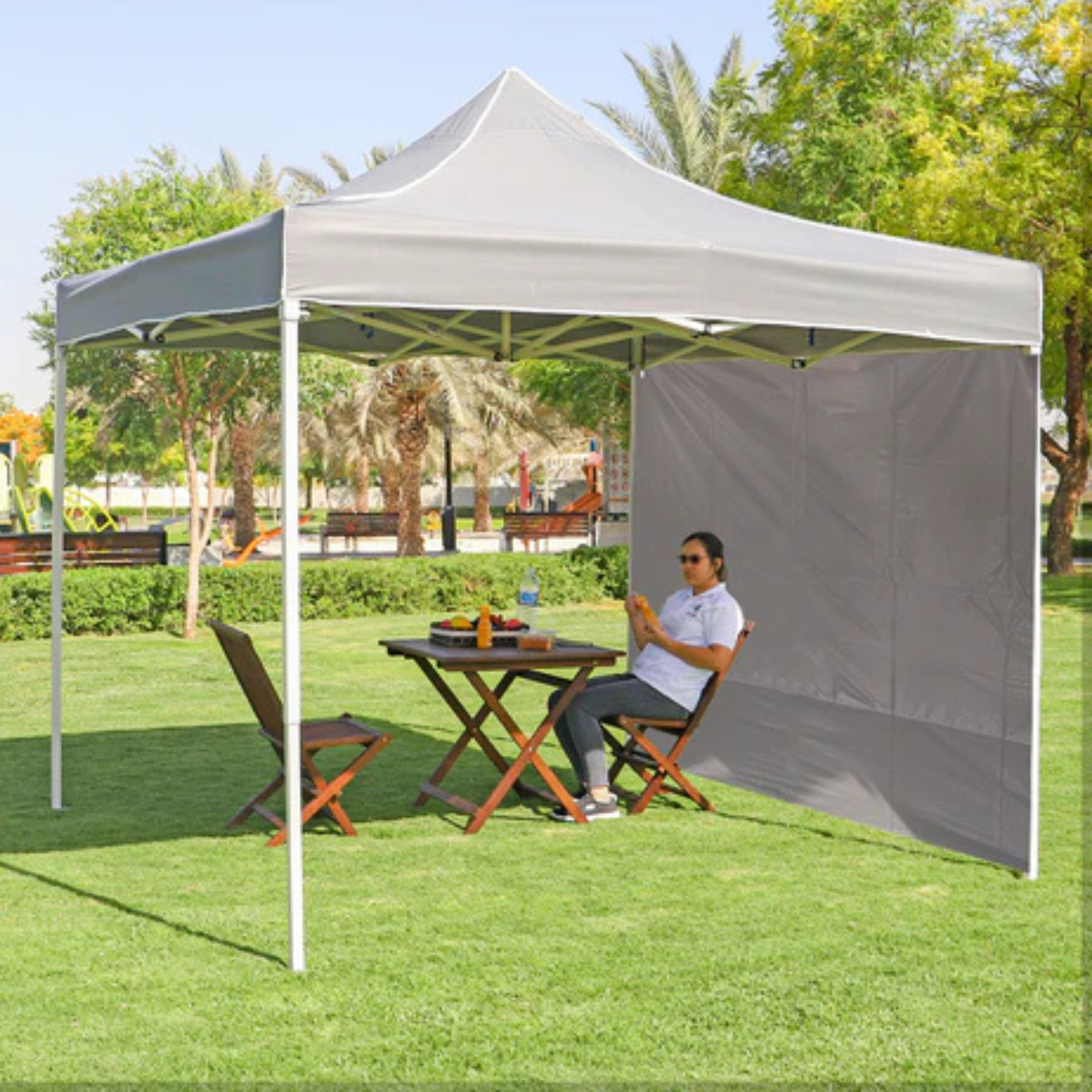 1Pc Canopy Tent Side Wall Cover