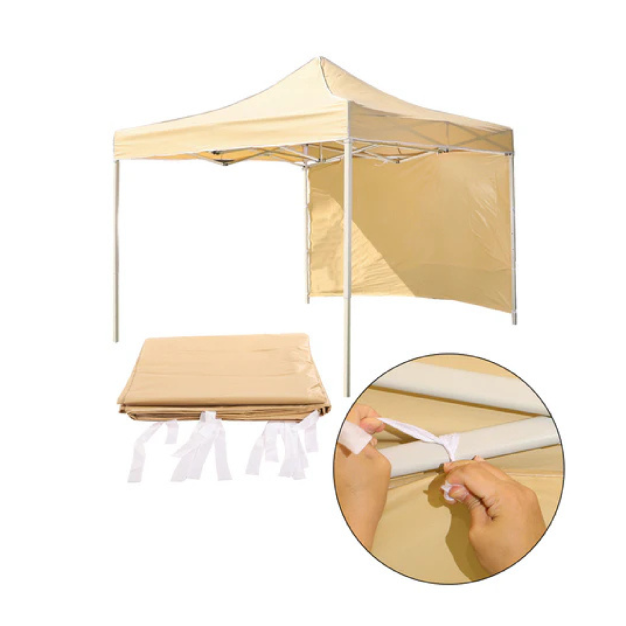1Pc Canopy Tent Side Wall Cover