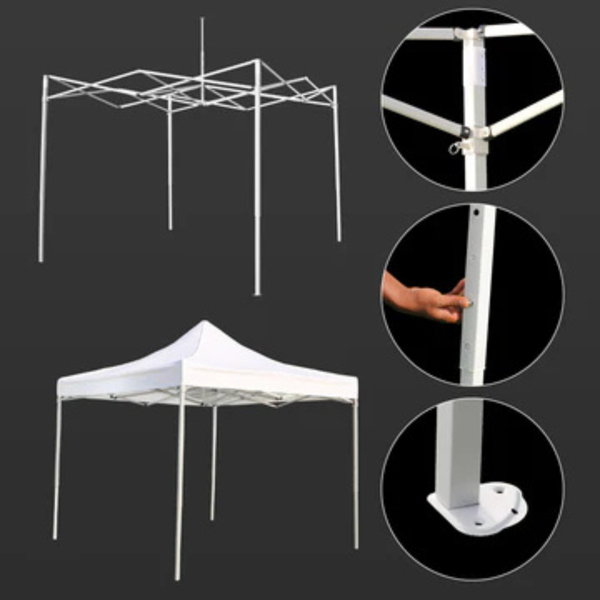 Outdoor Canopy Tent Frame Only