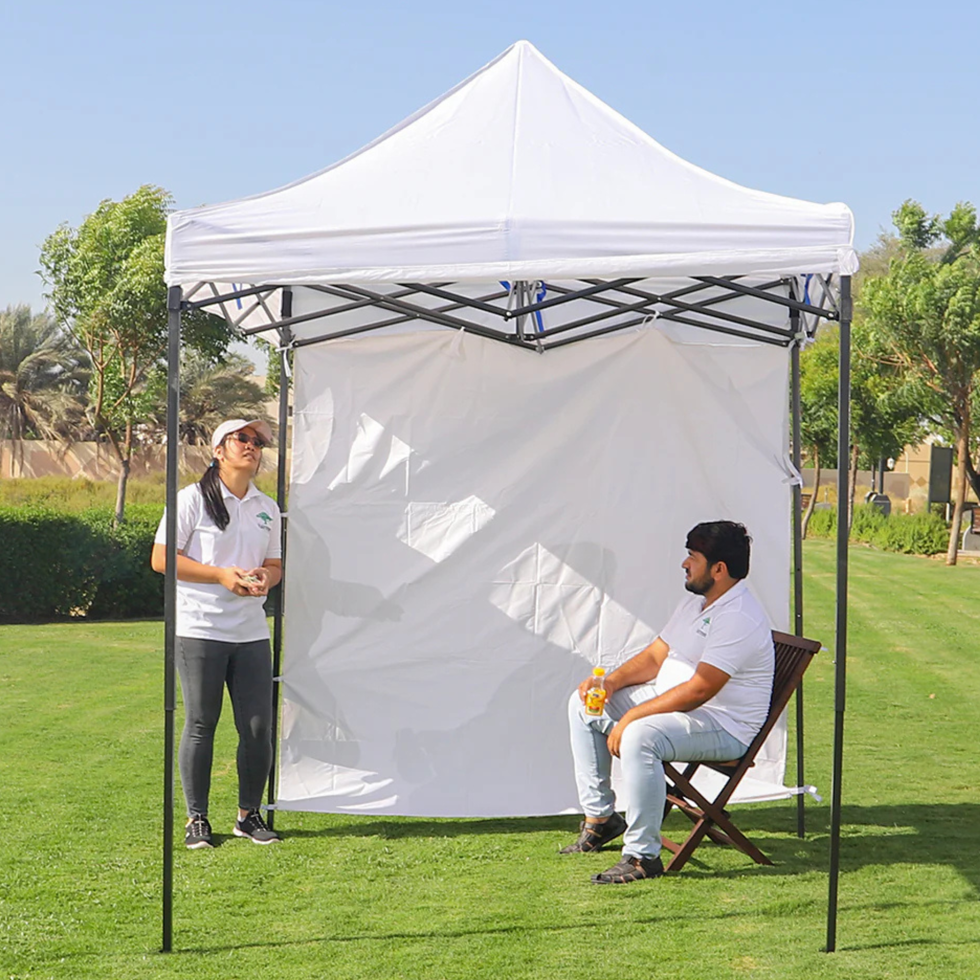 Outdoor Canopy Tent Side Wall Cover 1 Piece