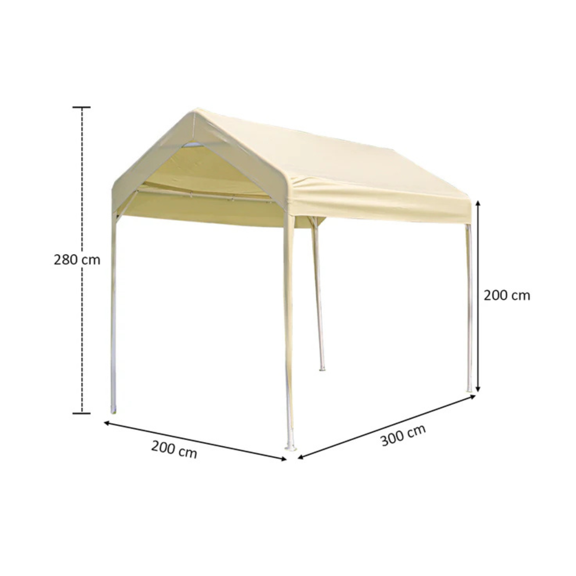 Garden Carport Canopy Tent Only