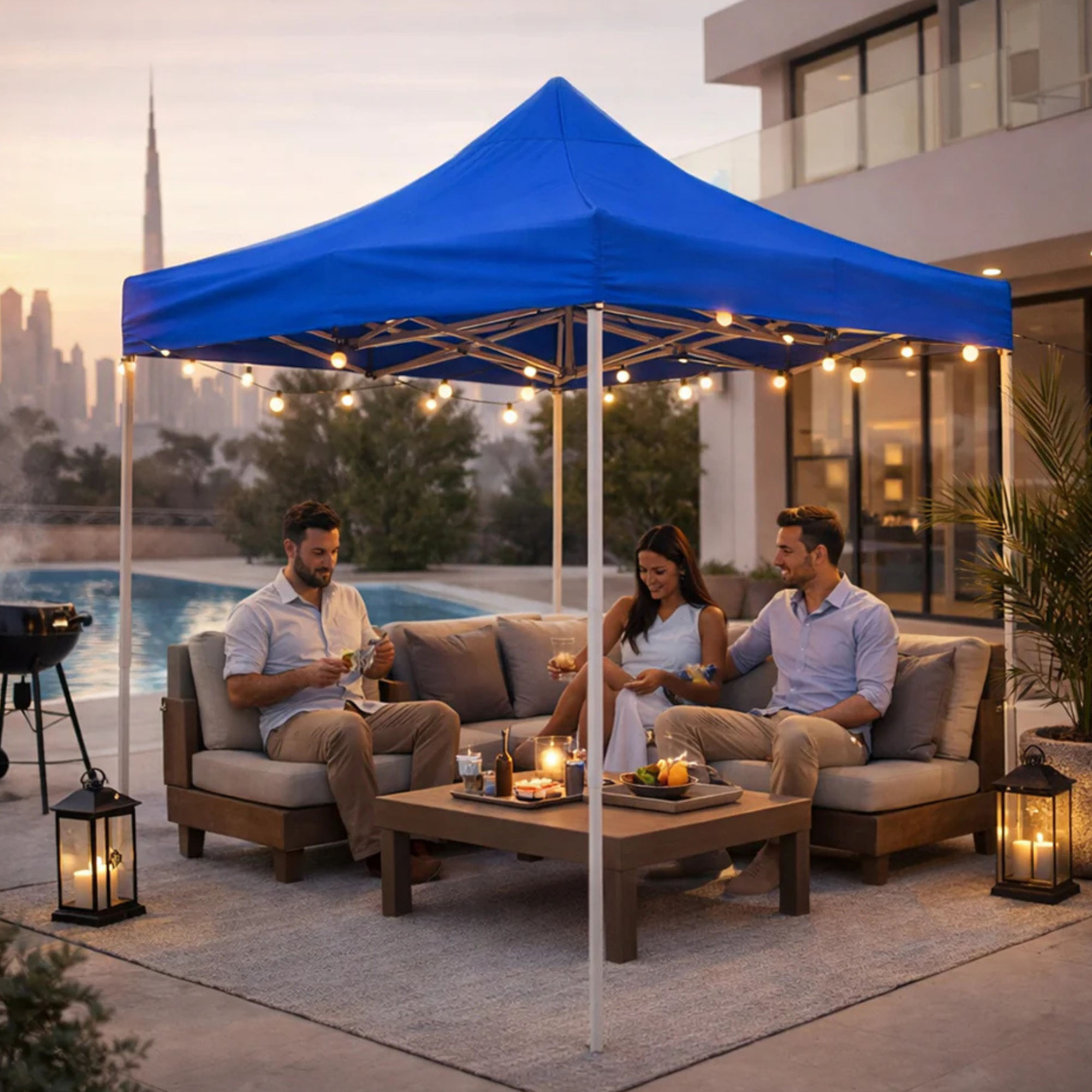 Outdoor 2mx2m Portable Pop-Up Canopy Tent