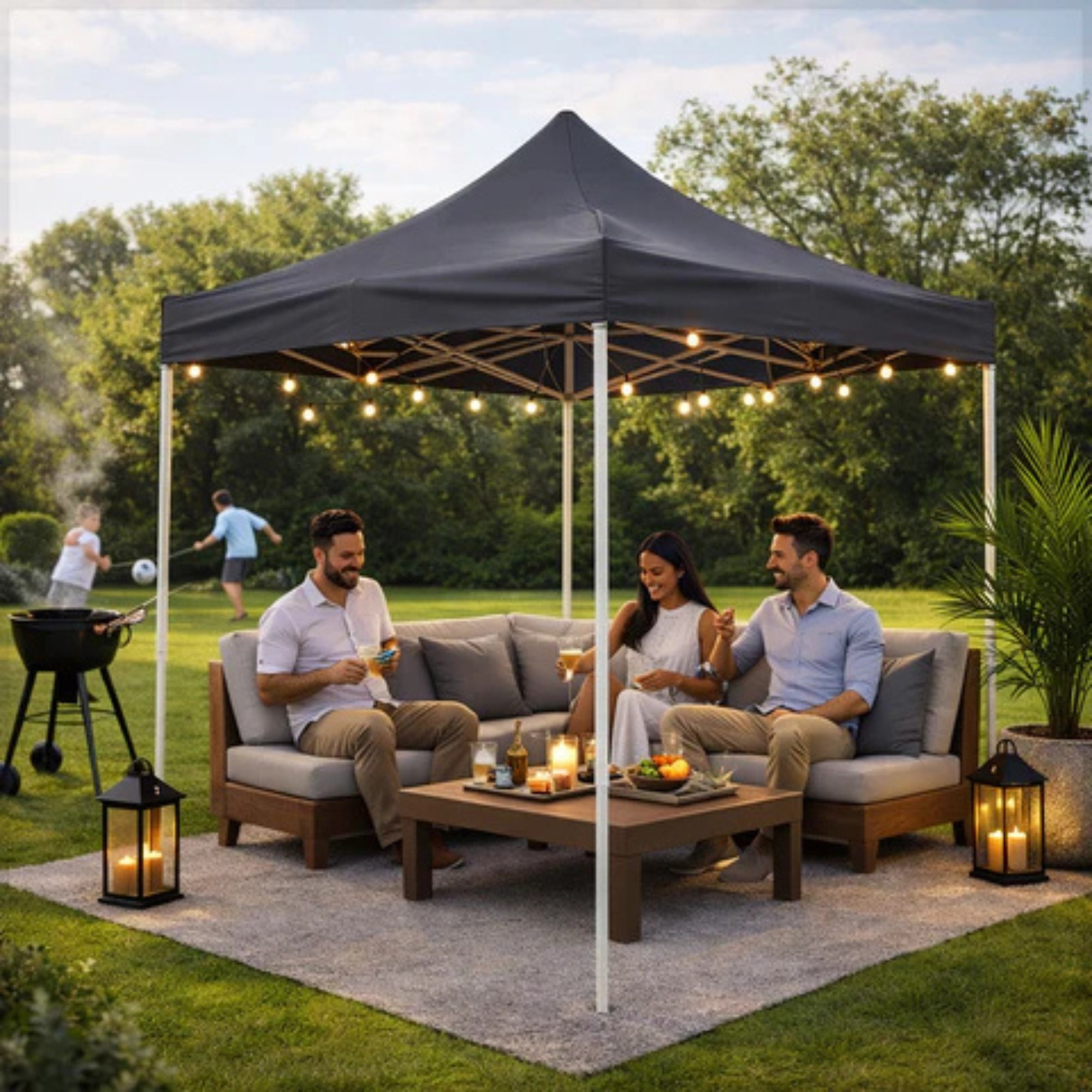 Outdoor 2mx2m Portable Pop-Up Canopy Tent