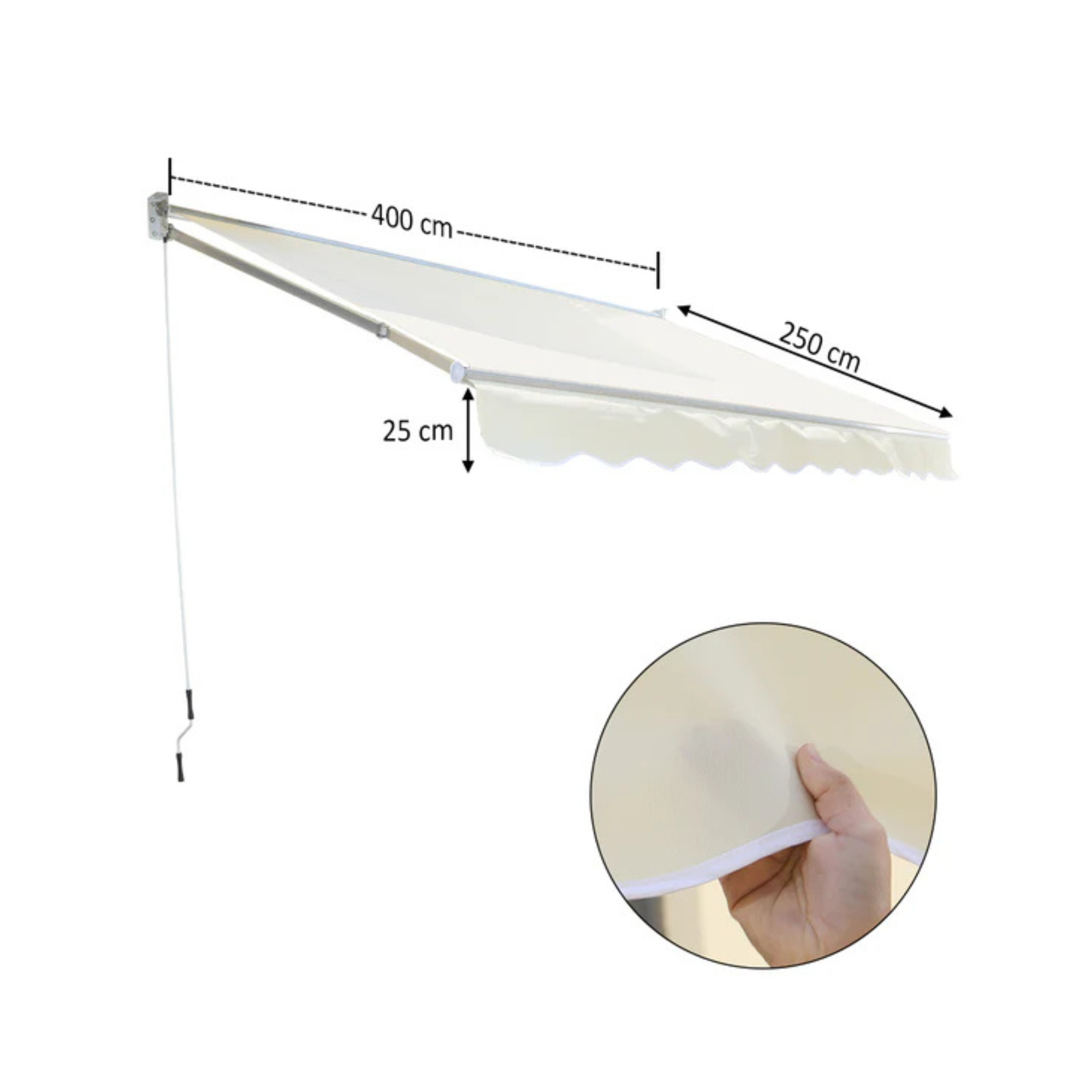 Outdoor Window Sun Shade with Installation