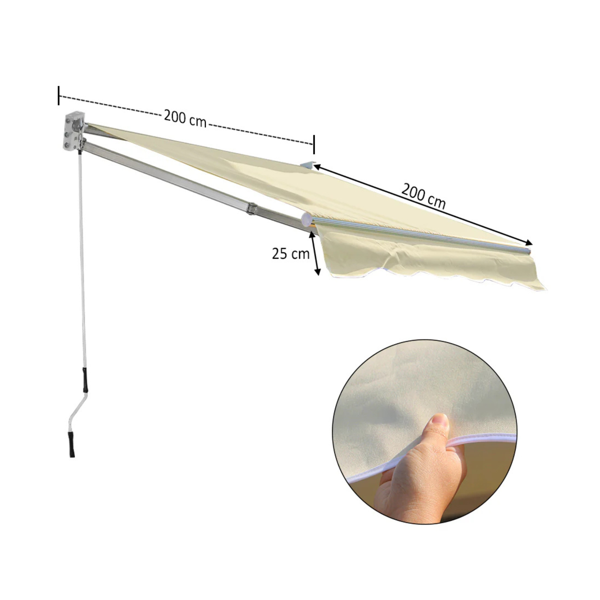 Outdoor Canopy Shelter 2m x 2m