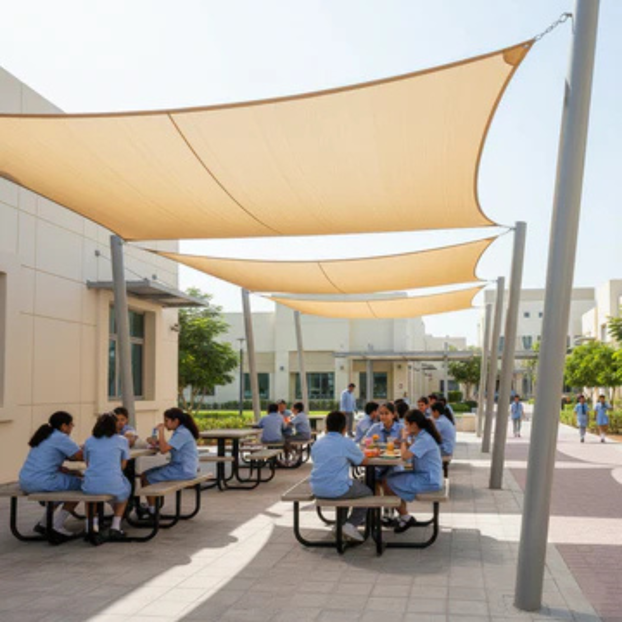 Outdoor Sun Shade Sail Awning 300x500cm