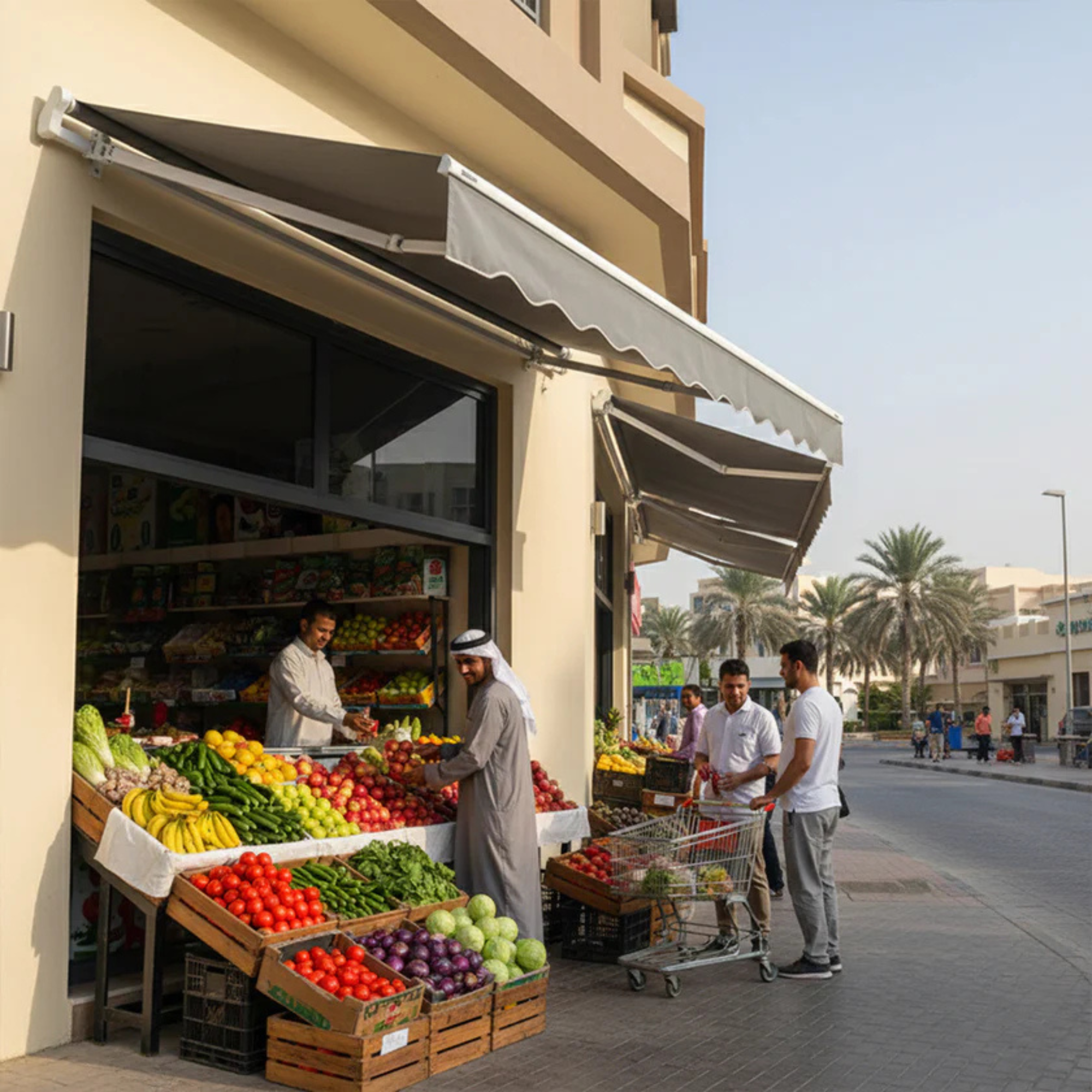 Outdoor Balcony Shade with Installation