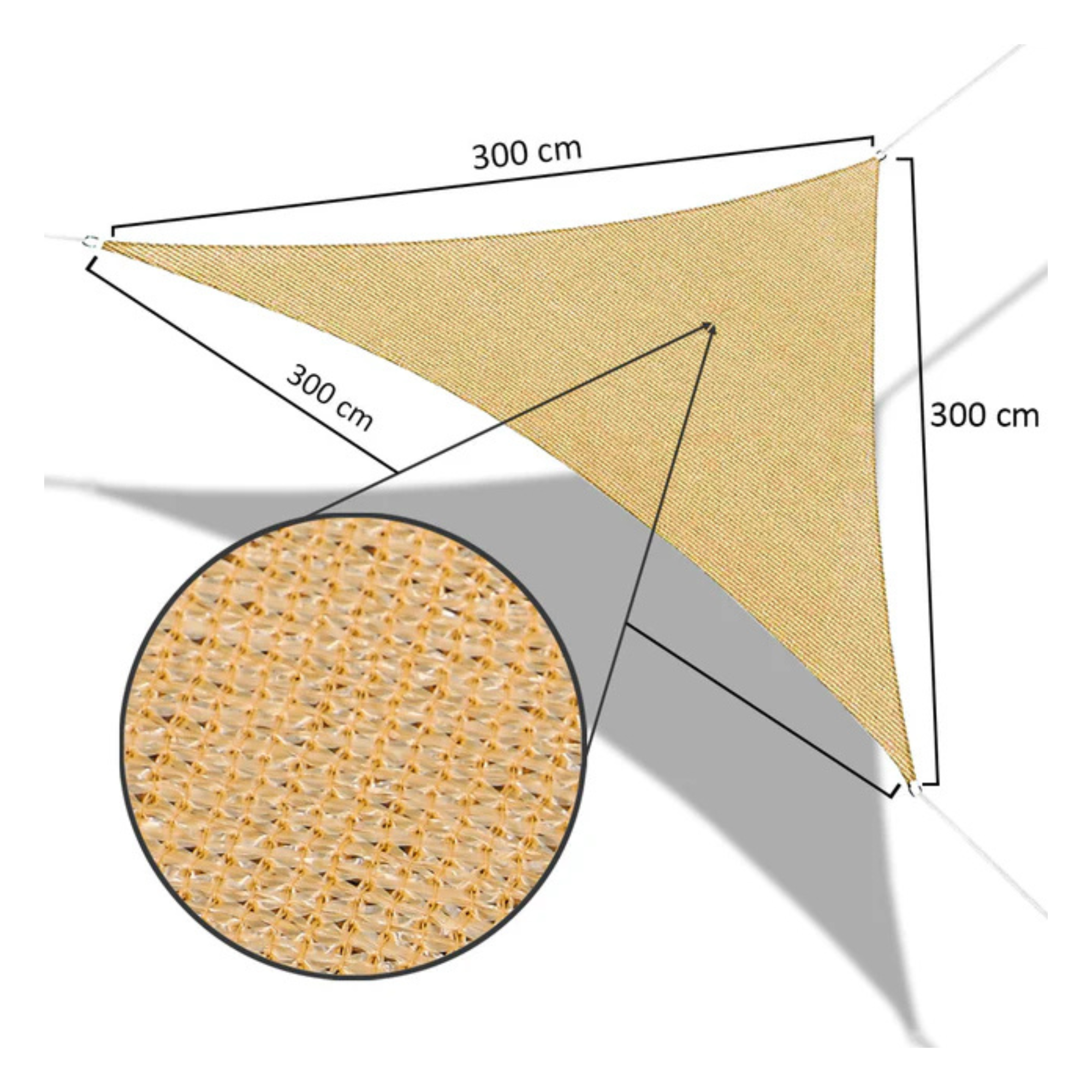 Triangle Sun Shade for Outdoor Patio
