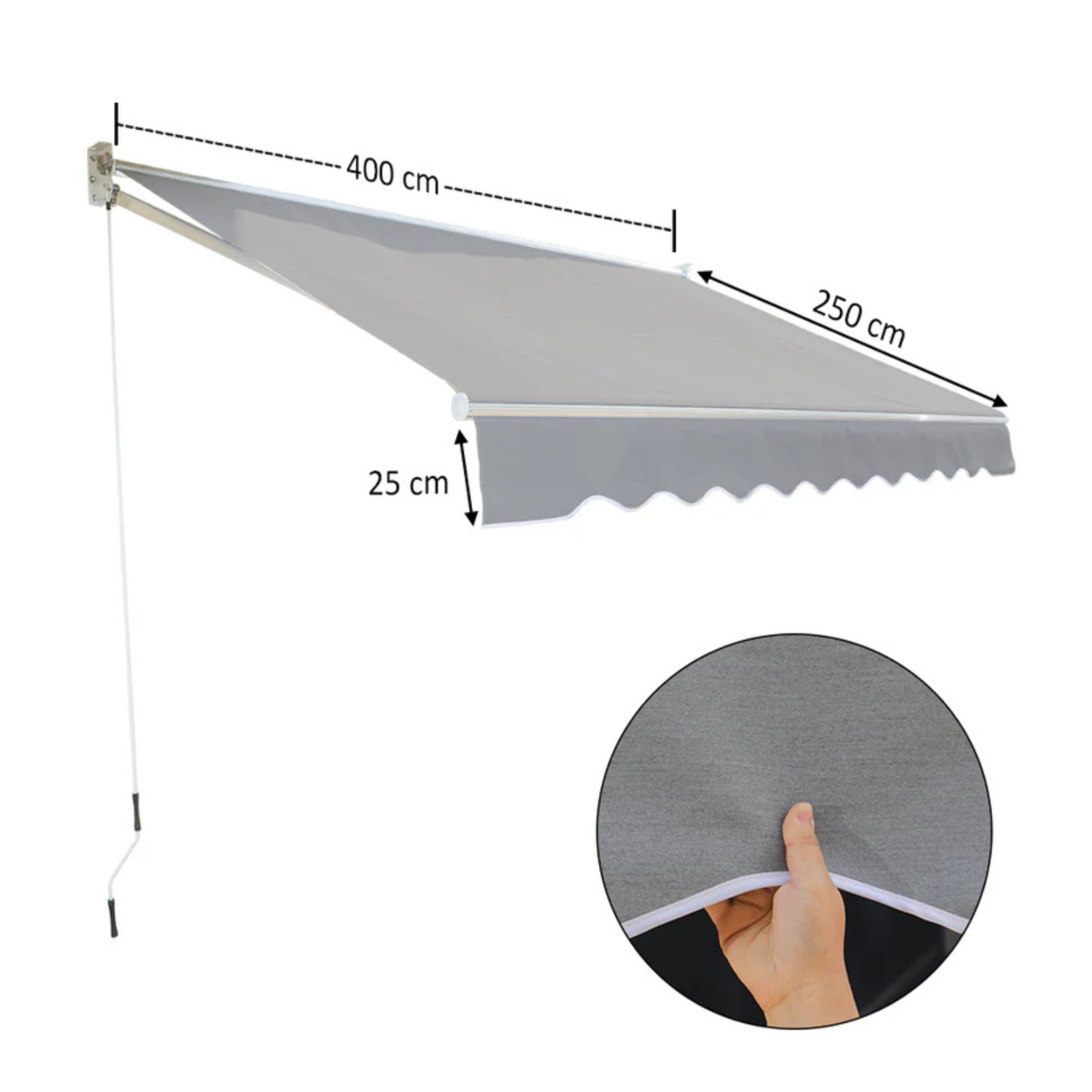 4x2.5m Canopy Shelter with Installation