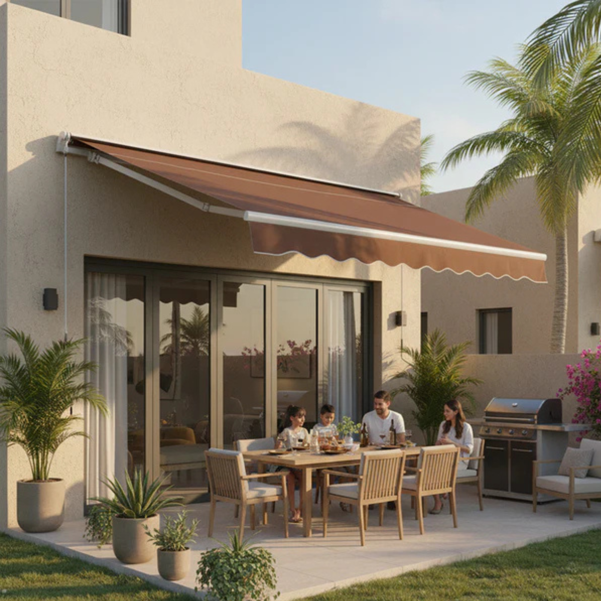 UV Protected Outdoor Sunshade with Install