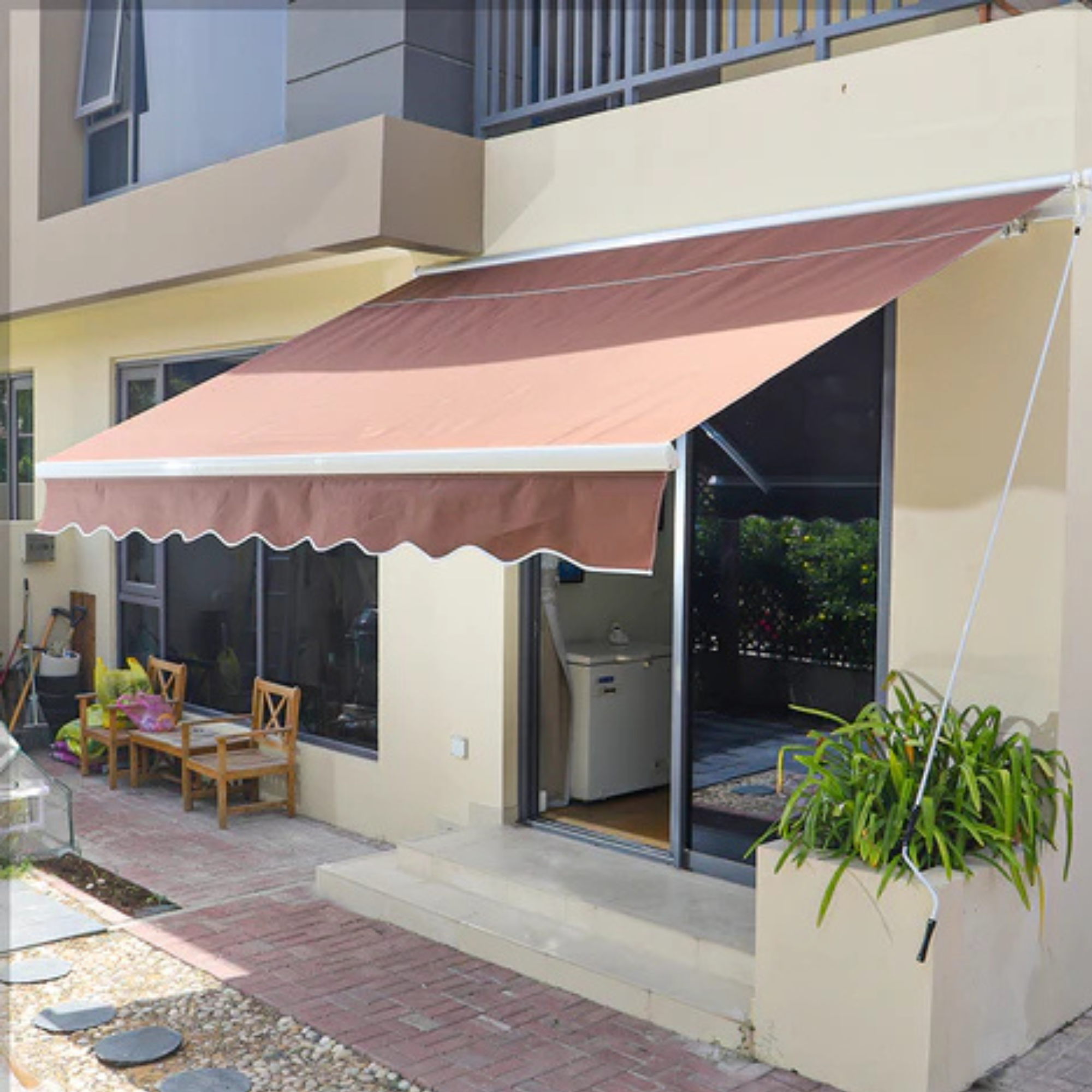 UV Protected Outdoor Sunshade with Install