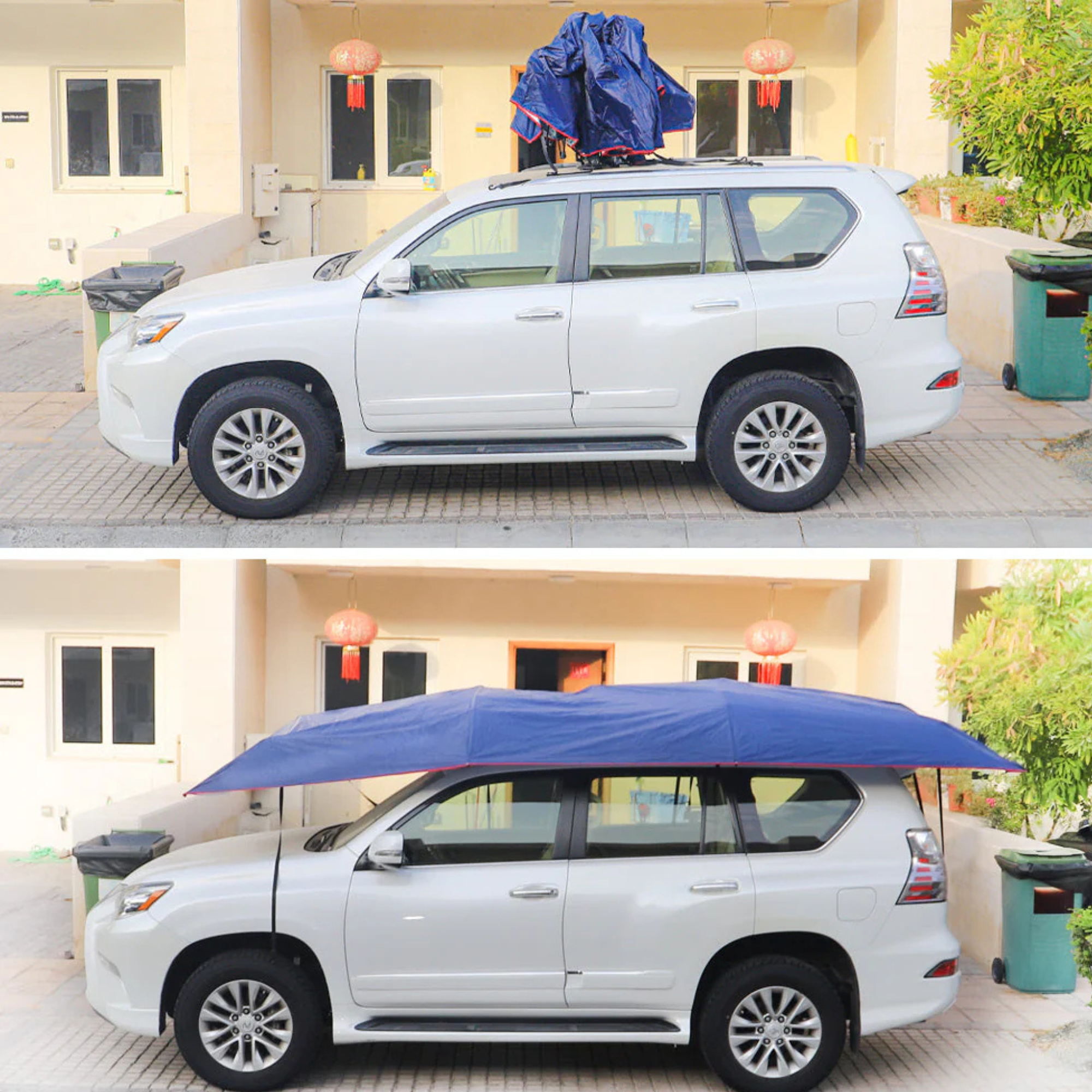 Portable Automatic Car Tent Cover