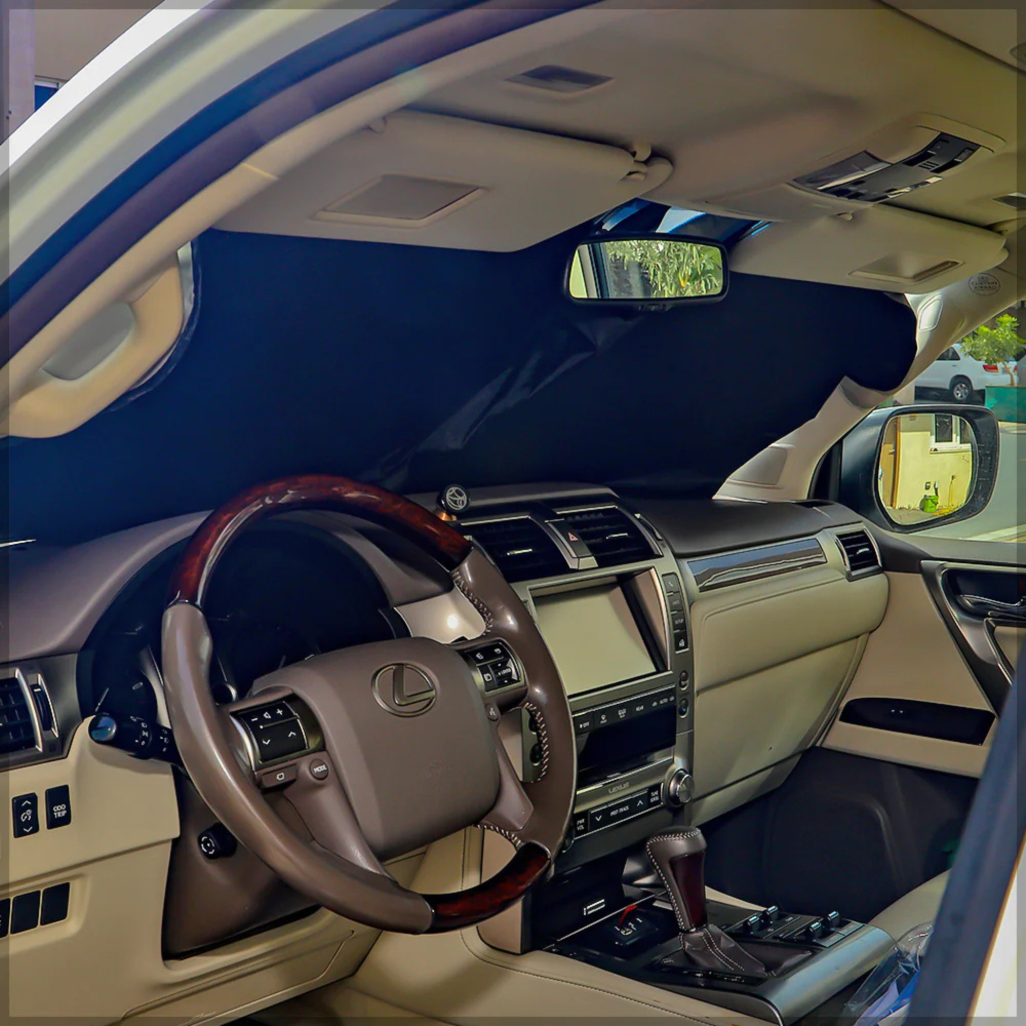 1 Piece Car Windshield Sunshade (Car Sun Cover Only)