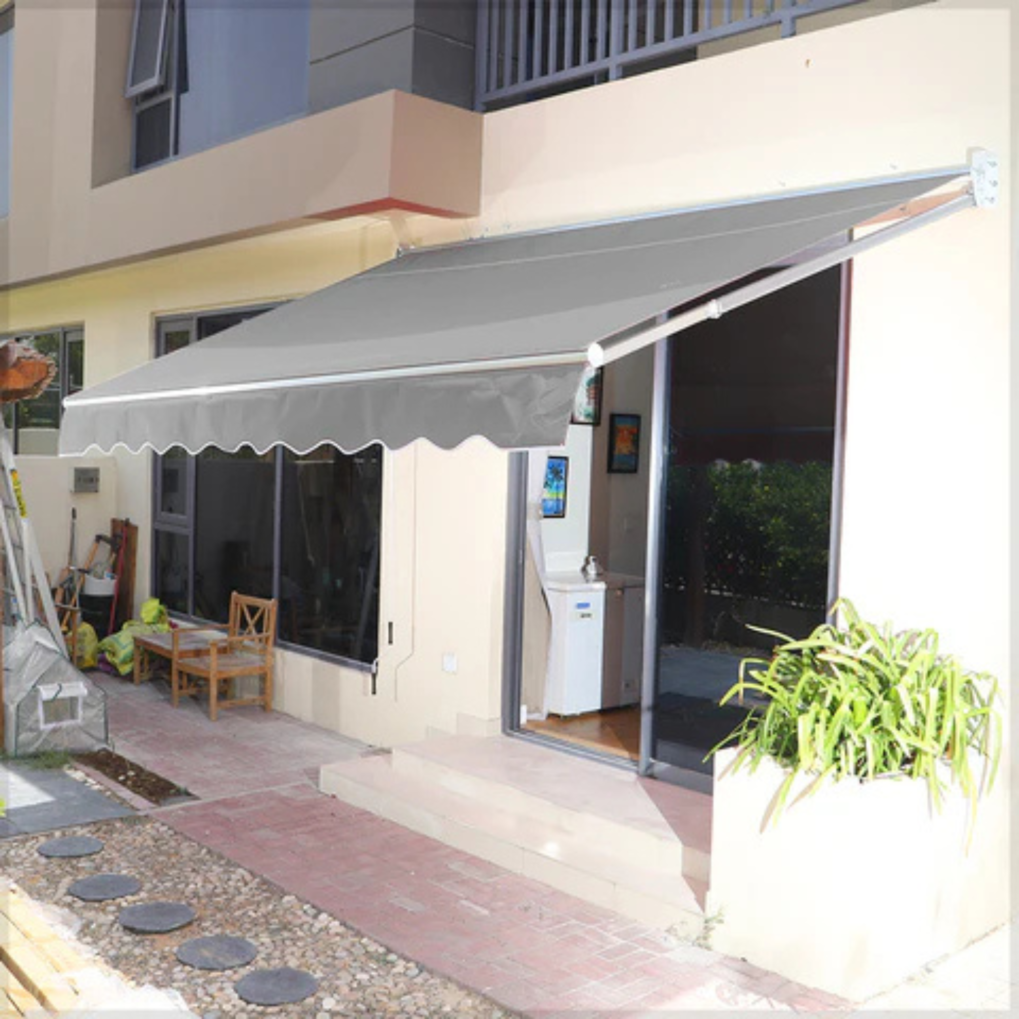 4mx2.5m Outdoor Canopy Shelter with Installation