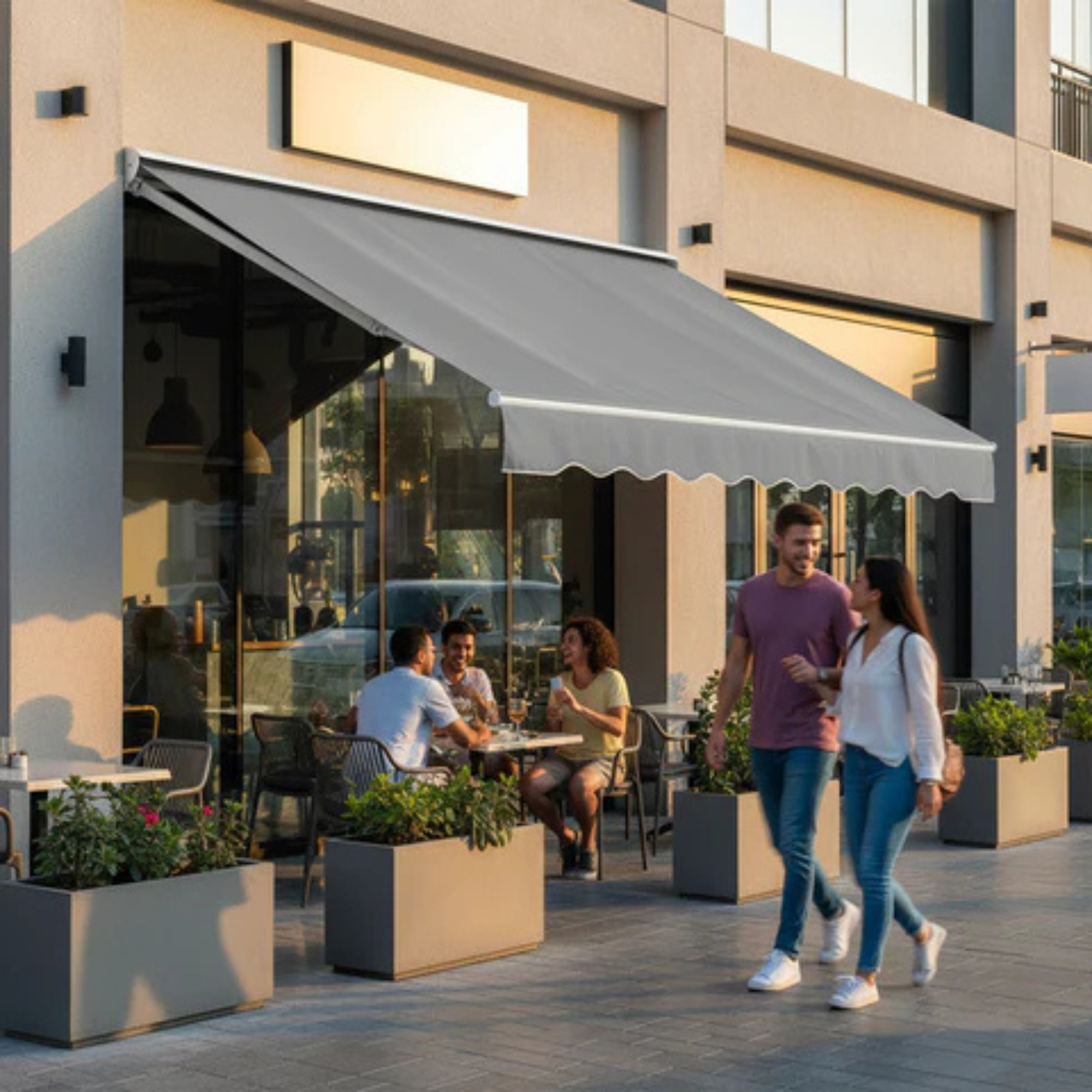 4mx2.5m Outdoor Canopy Shelter with Installation