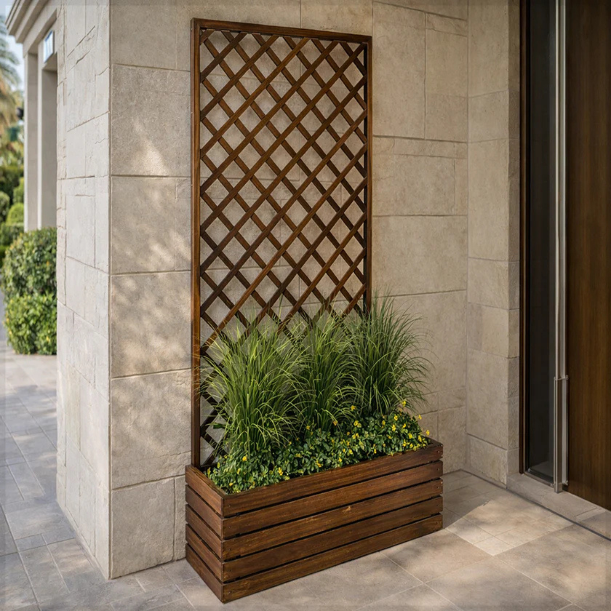 Garden Fence Pot Stand 1 Piece (Plant not Included)