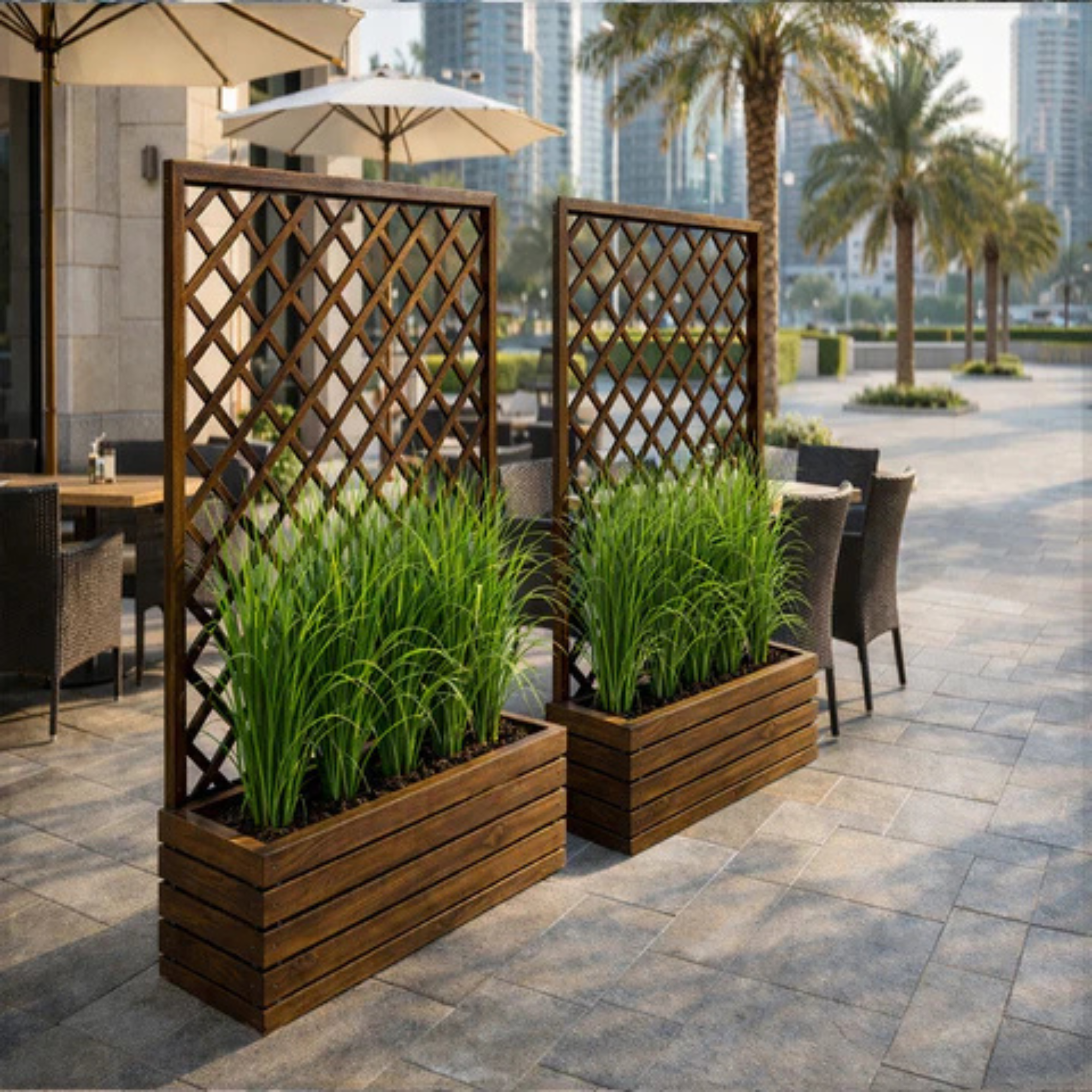 Garden Fence Pot Stand 1 Piece (Plant not Included)