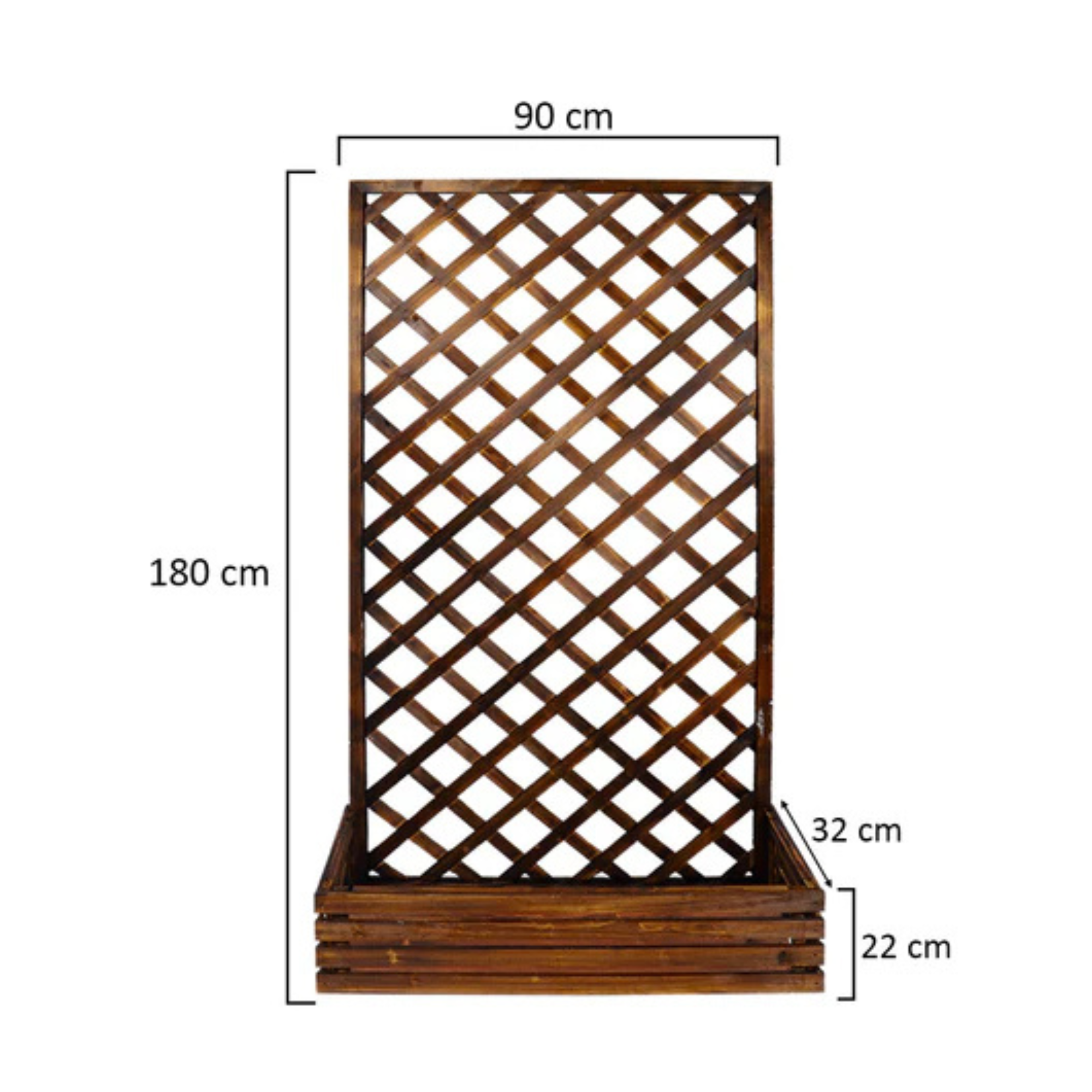 Garden Fence Pot Stand 1 Piece (Plant not Included)