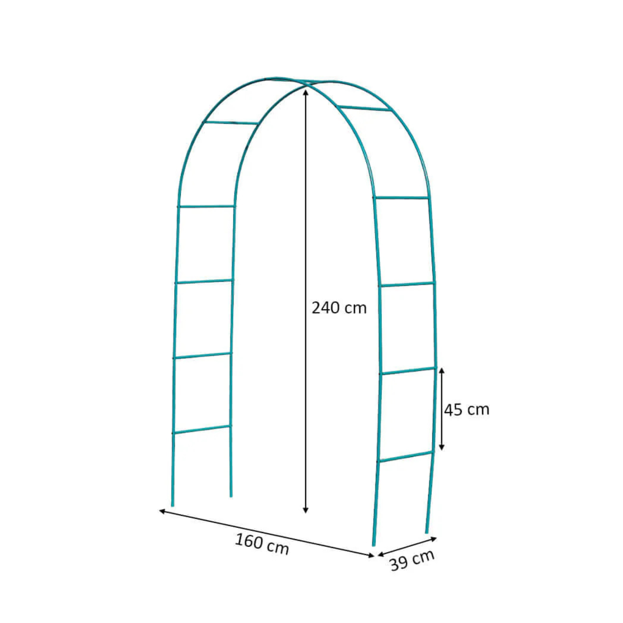 1 Piece Garden Arch Only – Outdoor Decorative