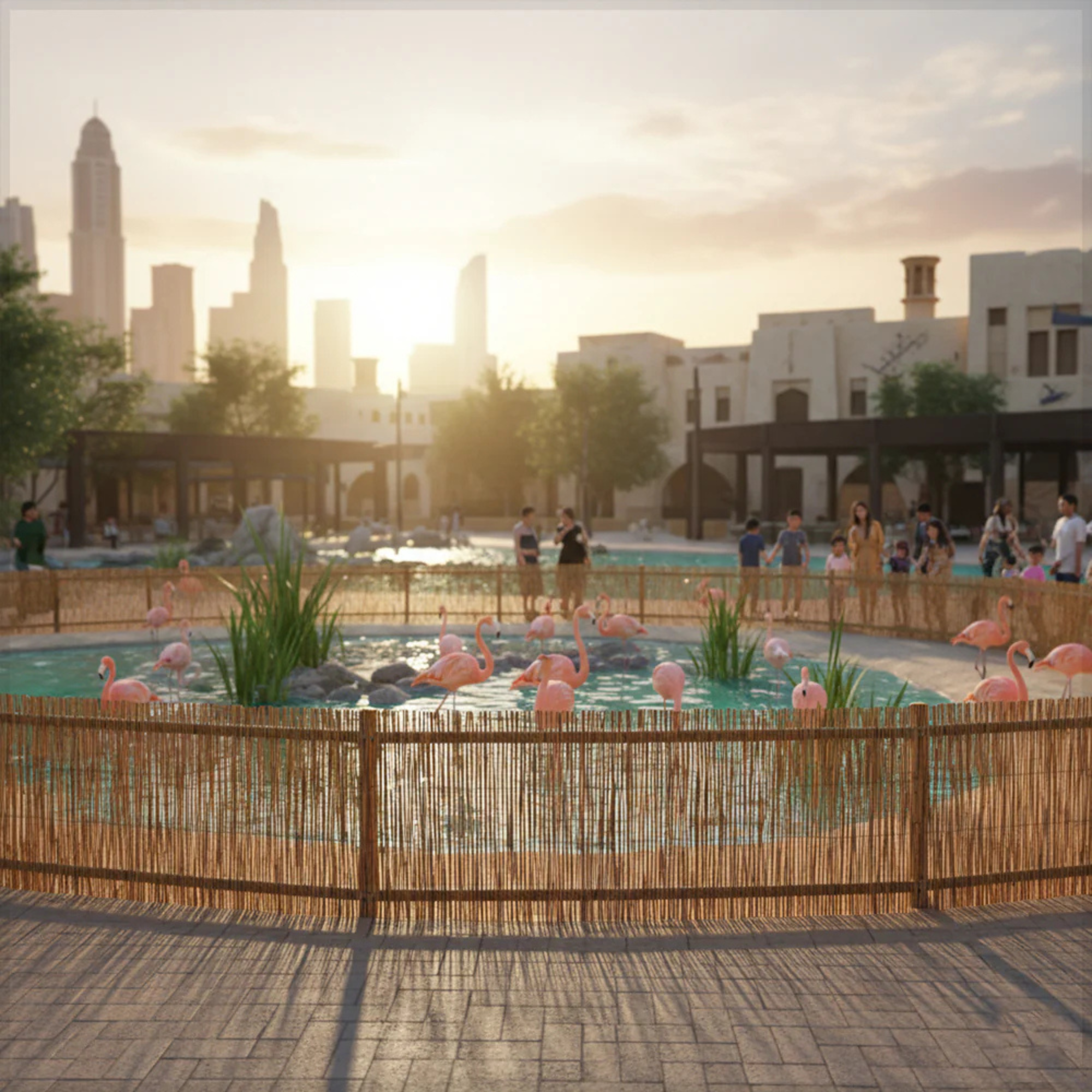 1Pcs Bamboo Garden Fence or Roller Blinds