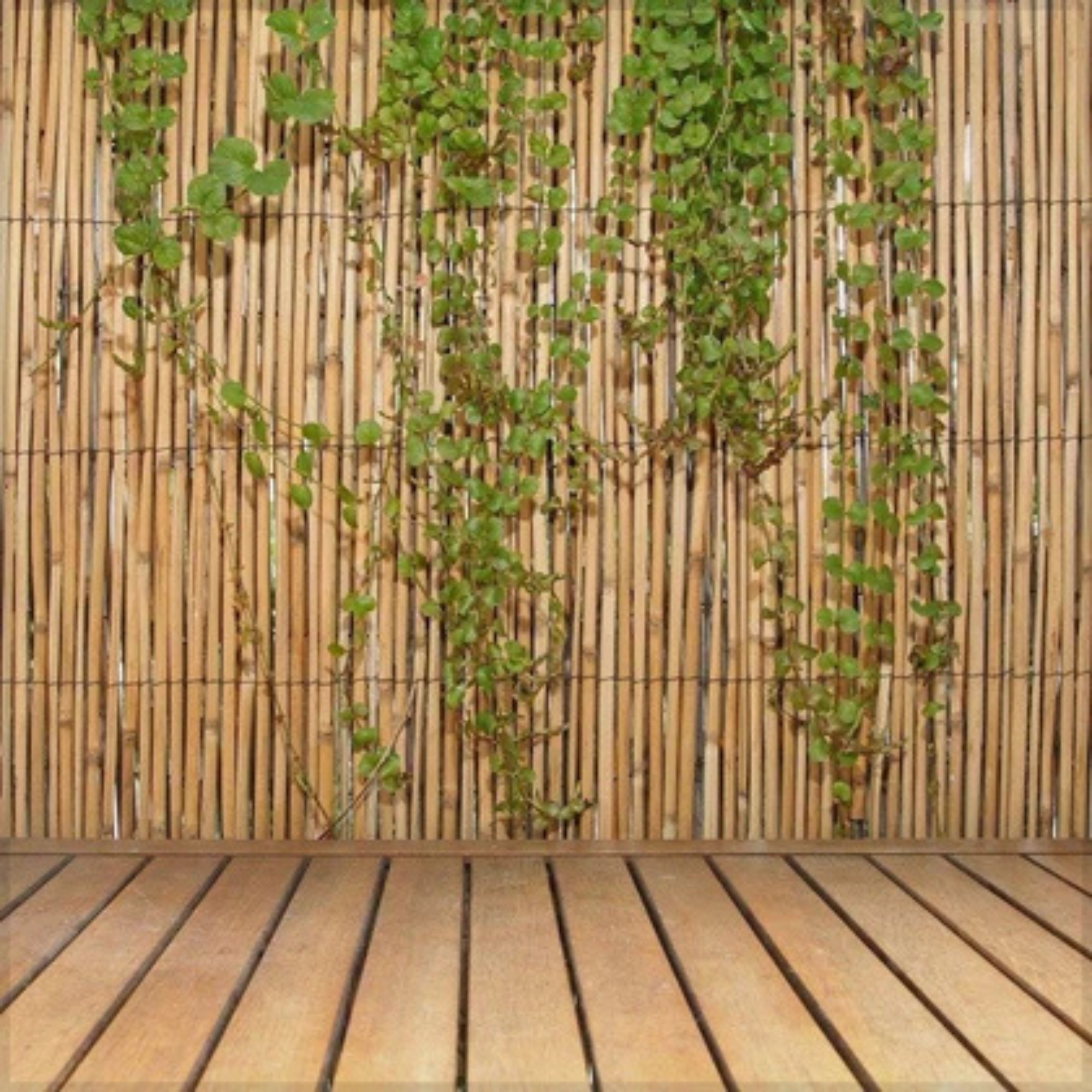 1 Piece Natural Bamboo Privacy Screen Roll (Only Fence)