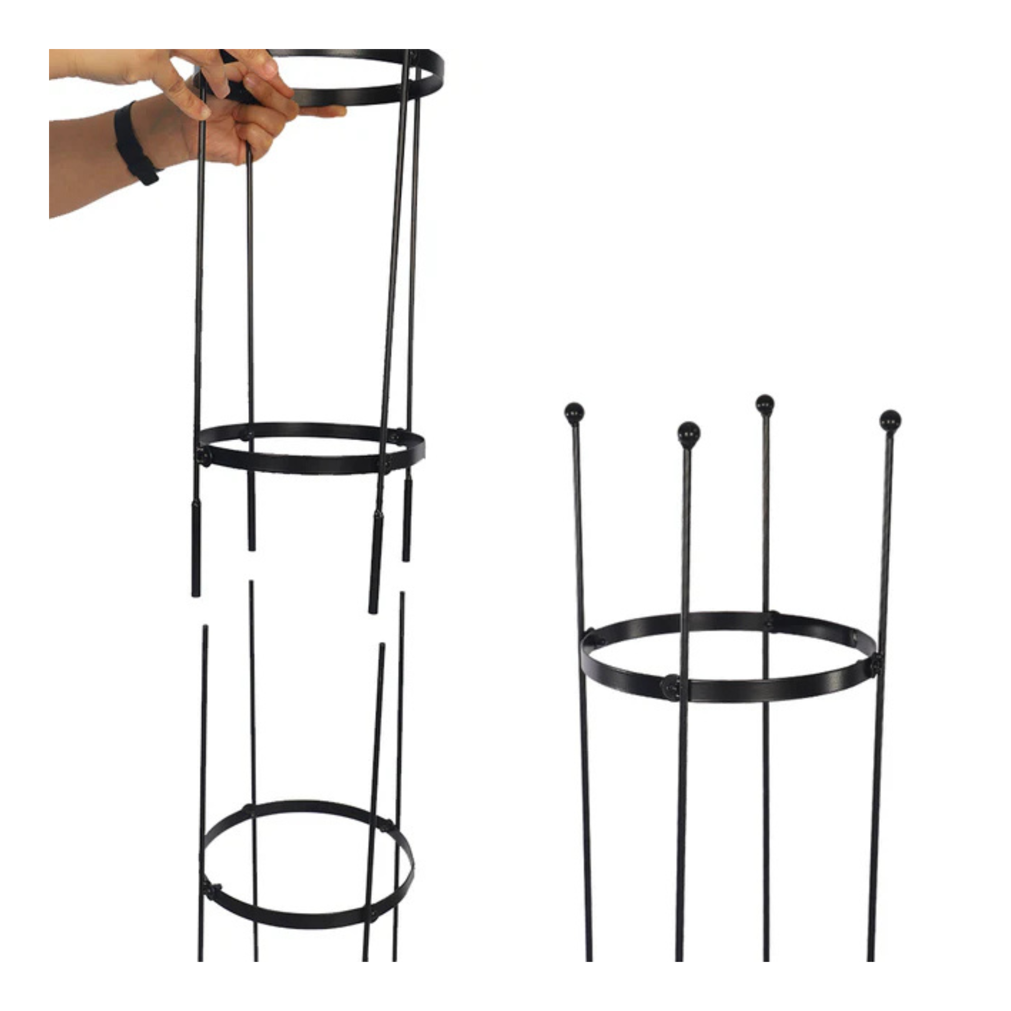 1-Piece Garden Trellis Stand for Climbing Plants (Only) Stand)