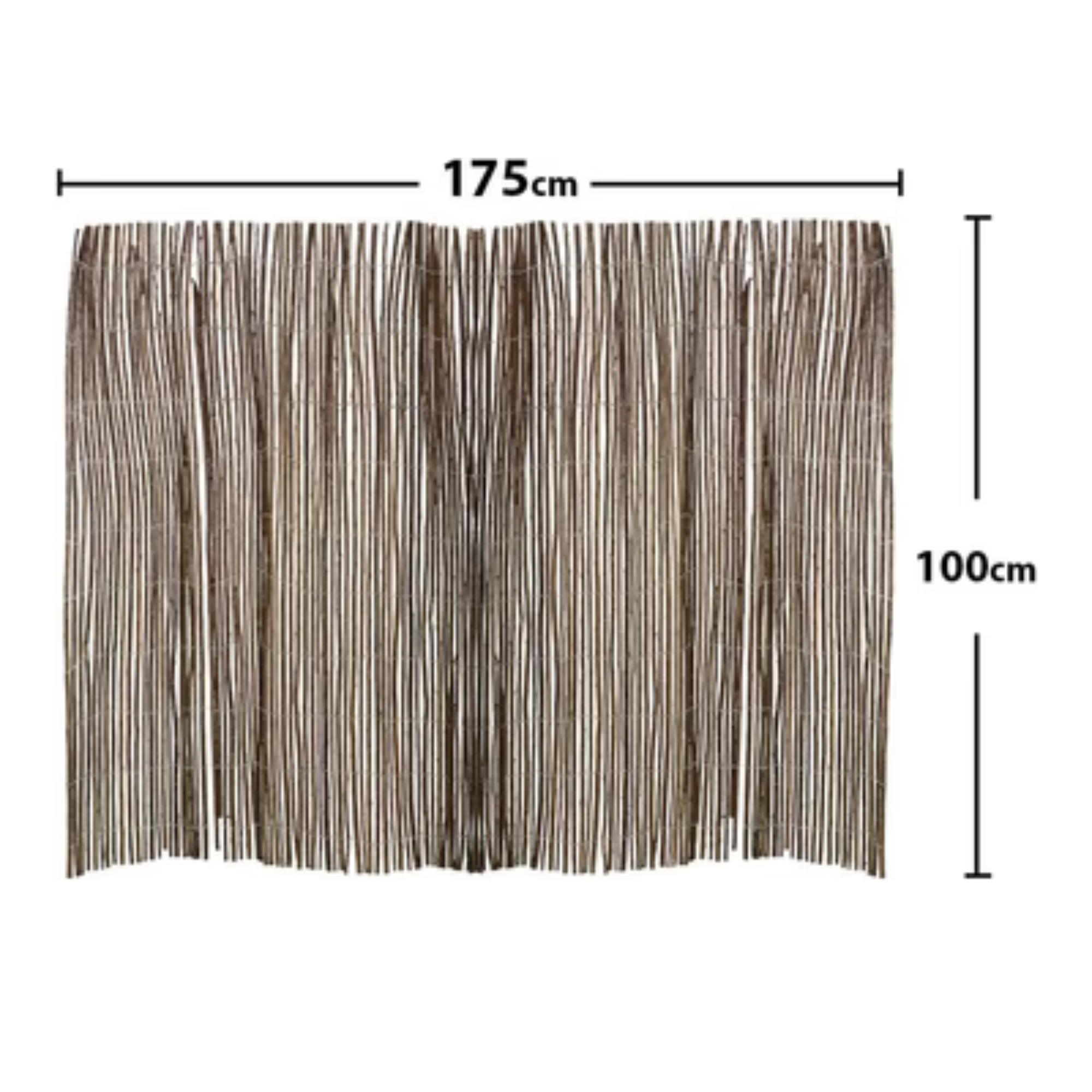 Natural Bamboo Garden Fence
