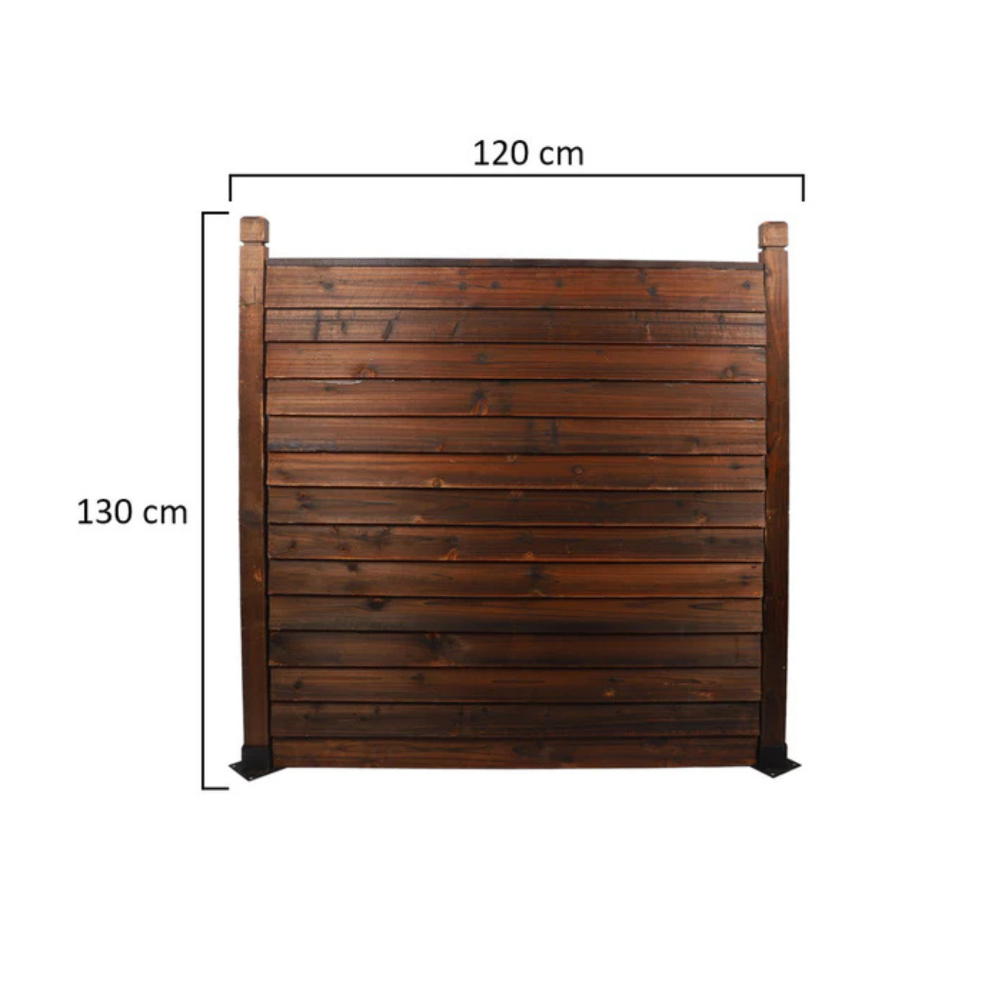Outdoor Wooden Garden Fence 1 Piece