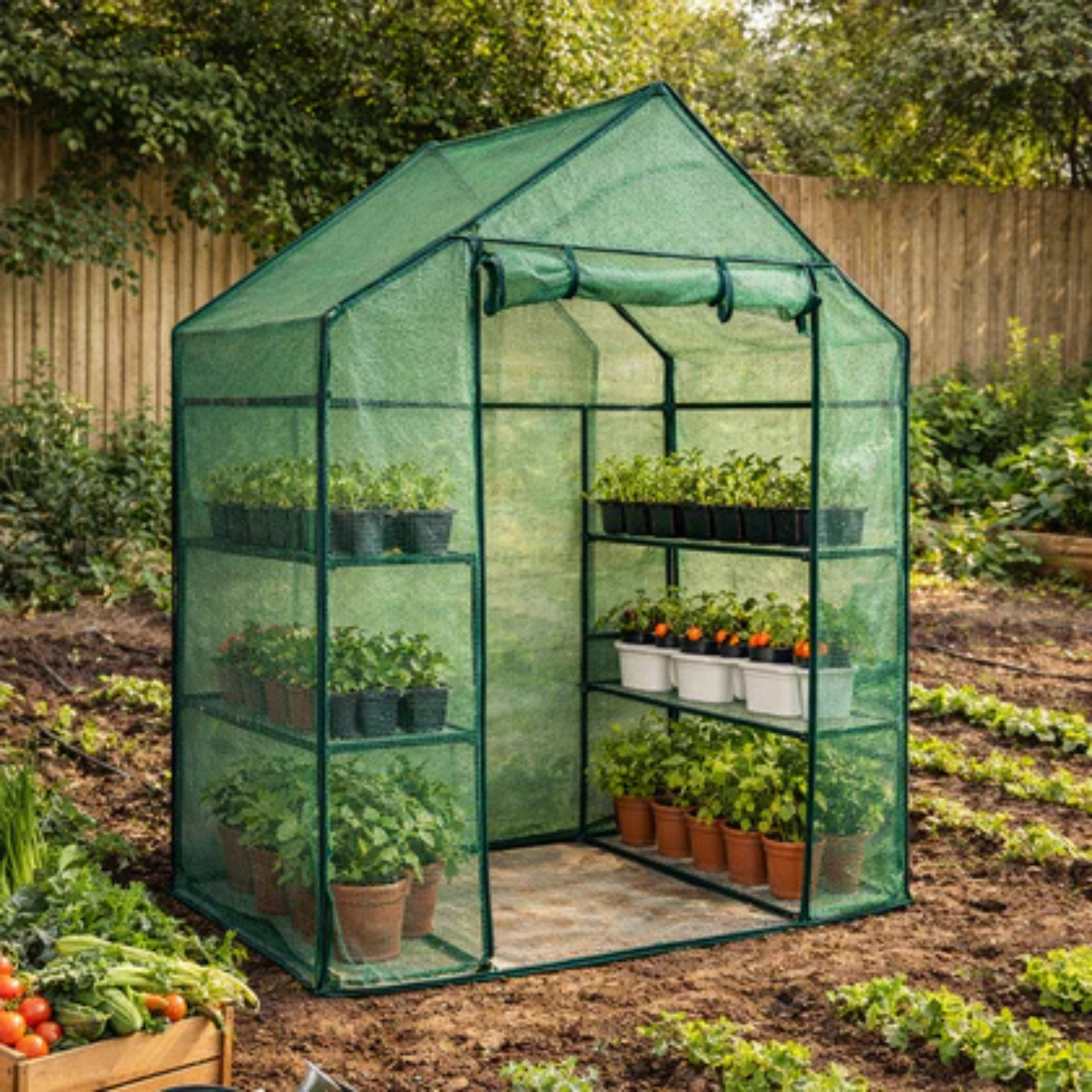 1 Piece Mini Garden Greenhouse (Only Green House Cover)