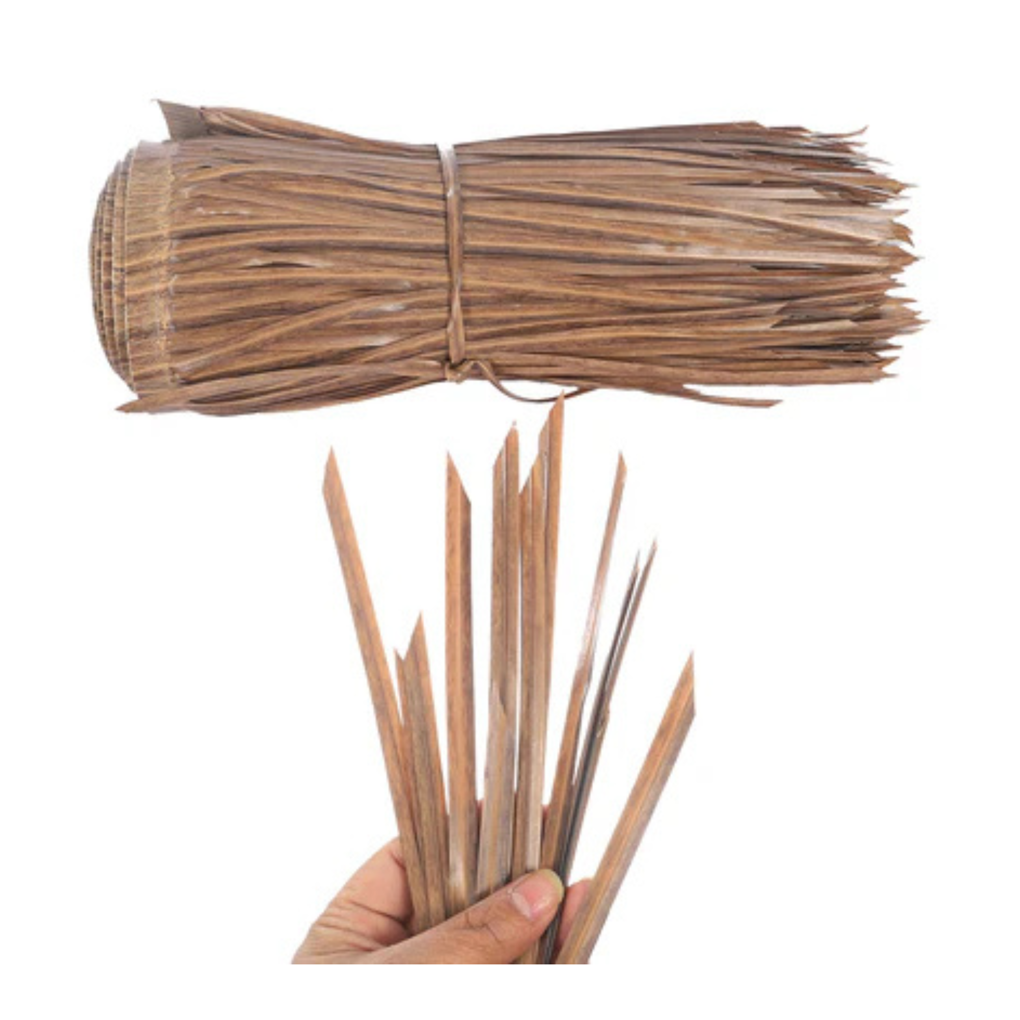 Artificial Thatch Decor Strips Bundle
