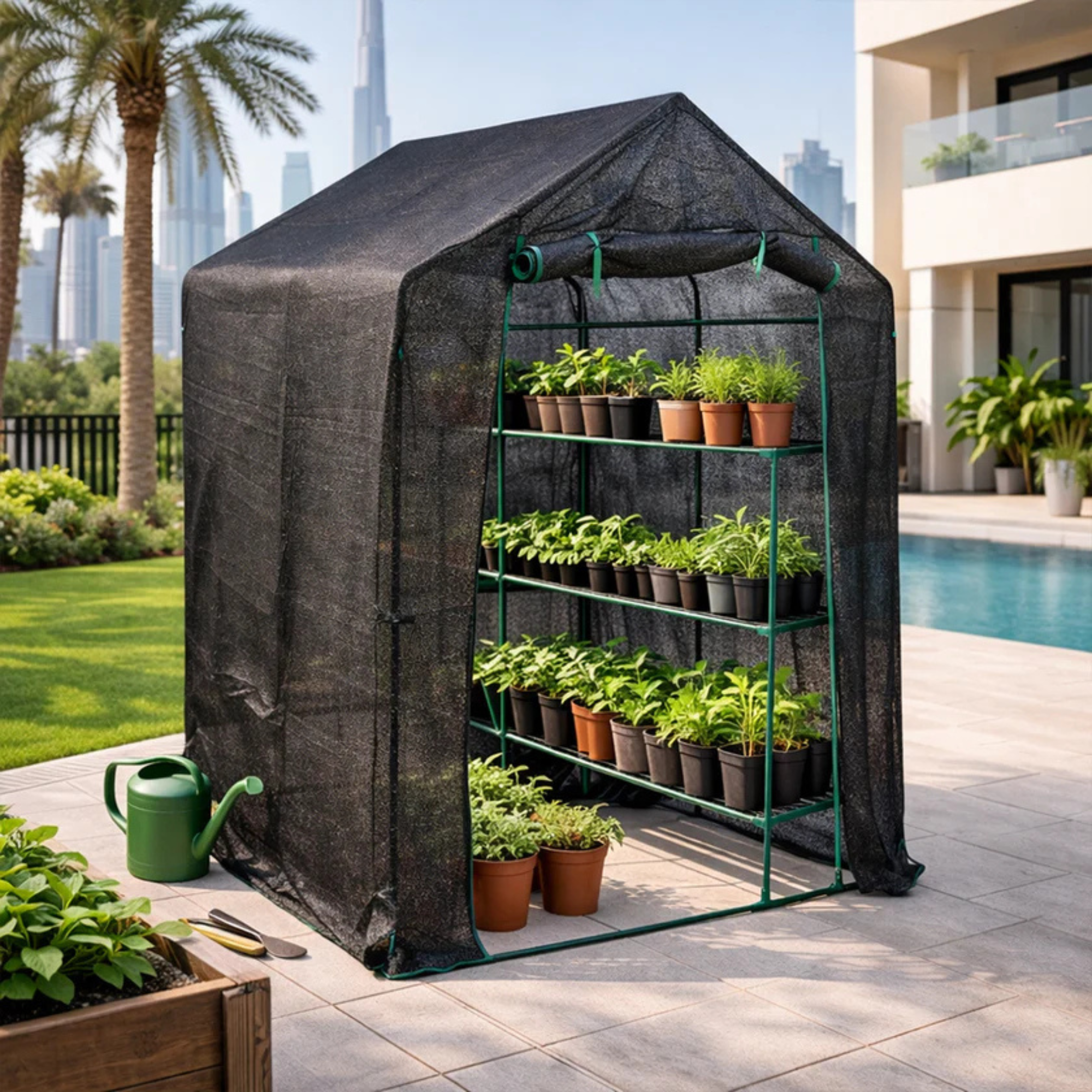 1-Piece Seedling Nursery Rack (Plants not included)
