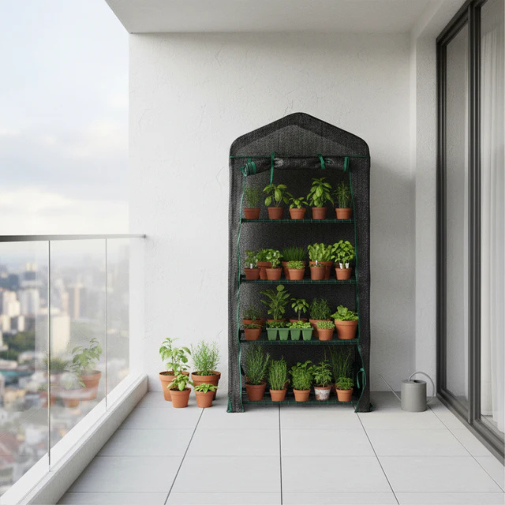 1 Piece Indoor/Outdoor Seedling Nursery Rack(Plants not Included)