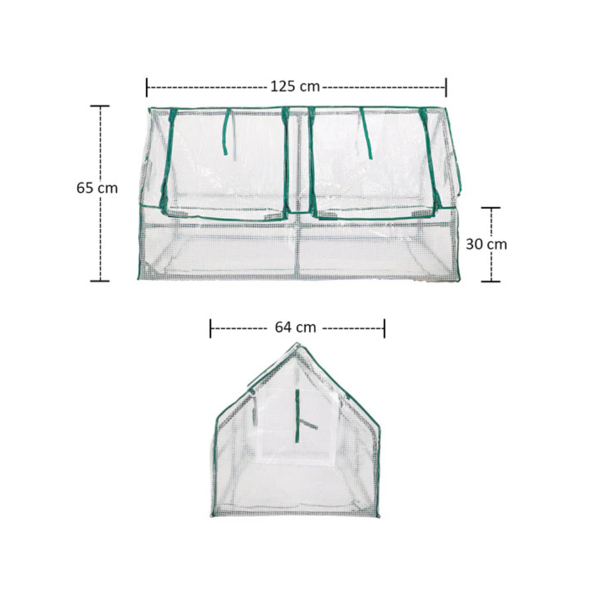 1-Piece Mini Garden Greenhouse