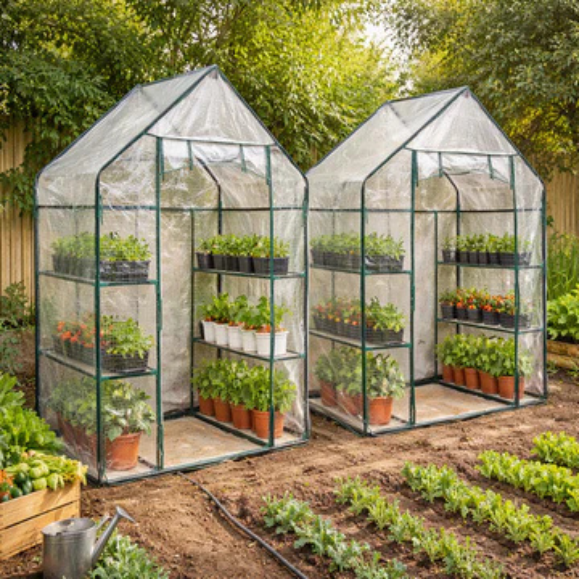 1-Piece Small Garden Greenhouse Only (Greenhouse Only)