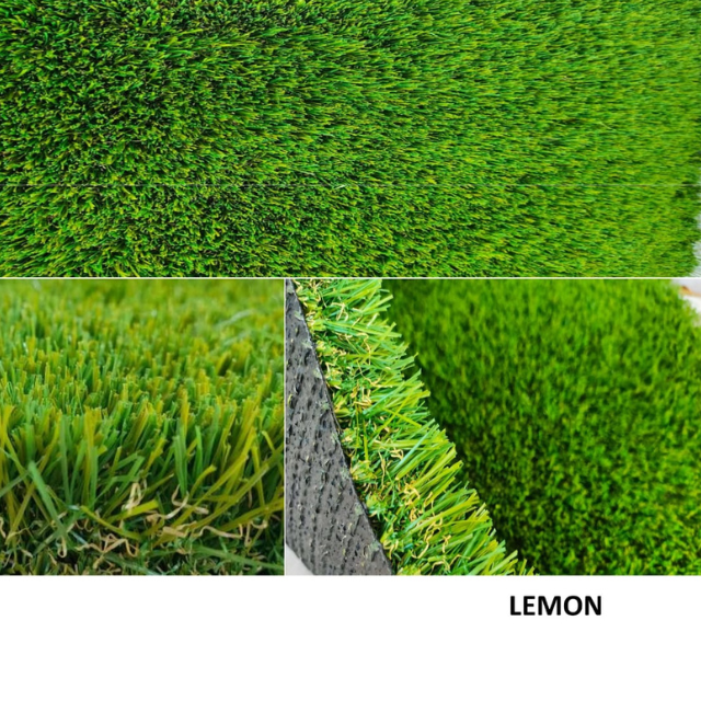 Premium Holland Lemon Artificial Grass 42mm with 5 Year Warranty | 1 Sq Meter