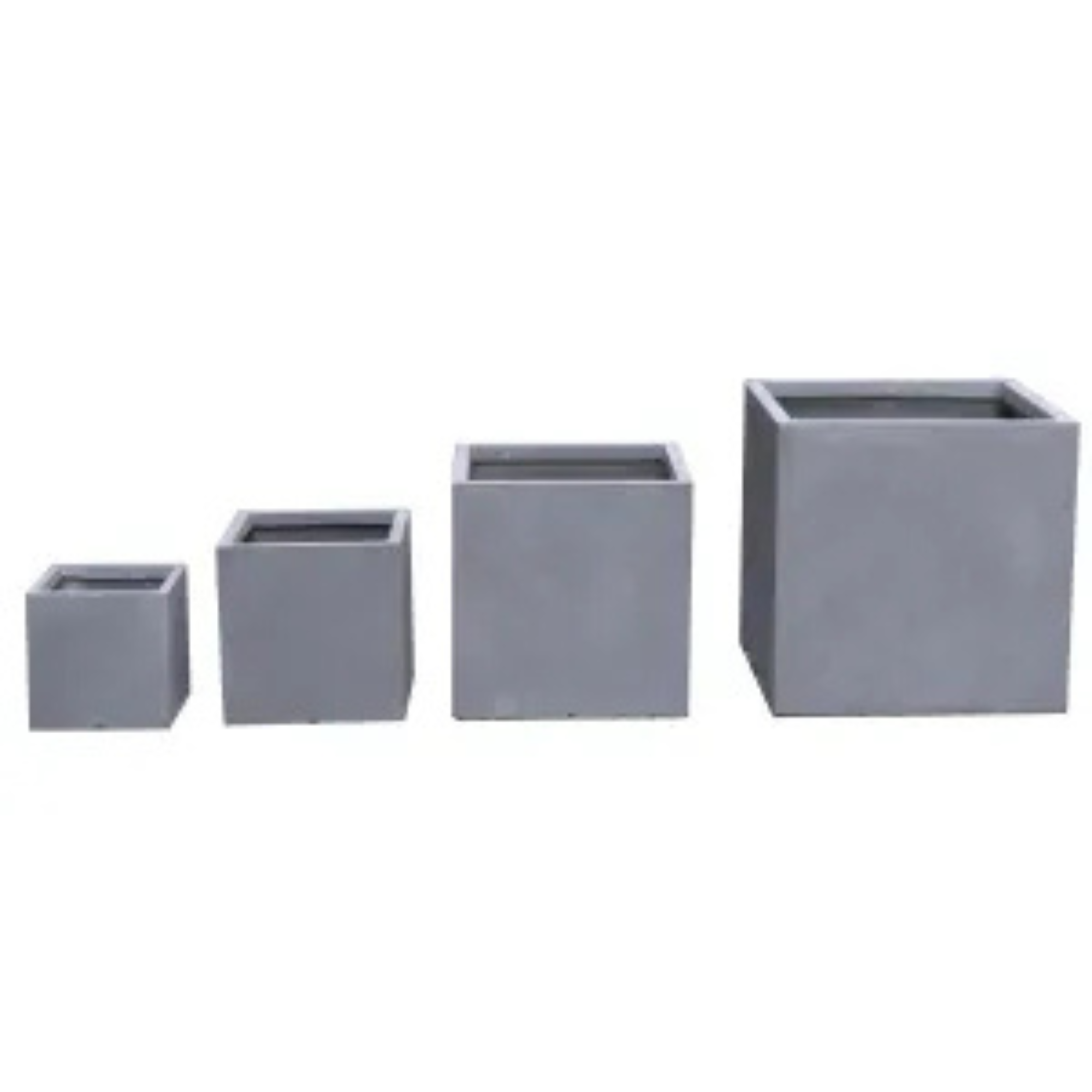 Modern Fiber clay Square Plant Pots
