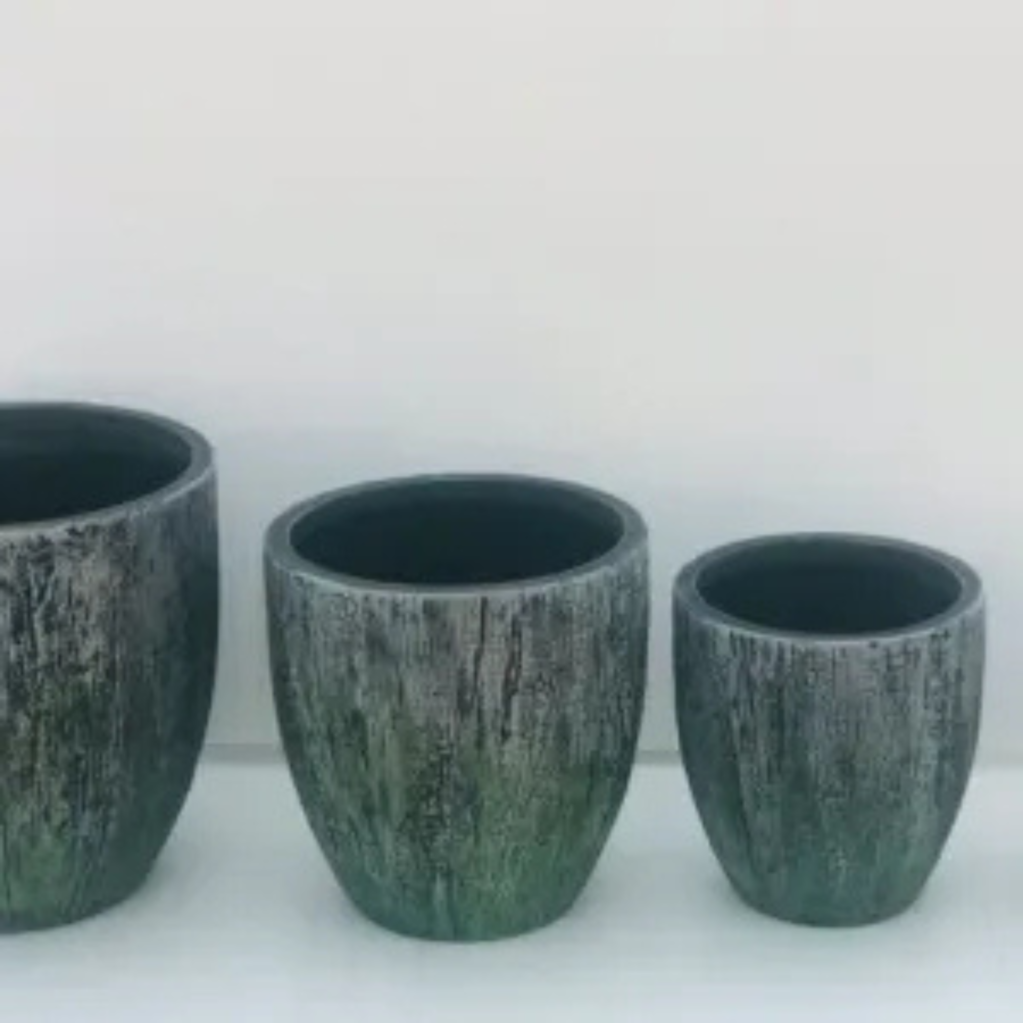 Stylish Fiber Clay Plant Pots