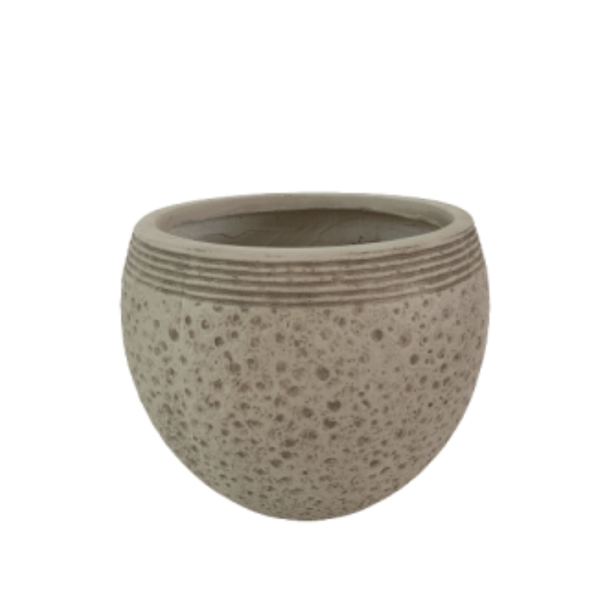 Small Fiber Clay Planter Pots