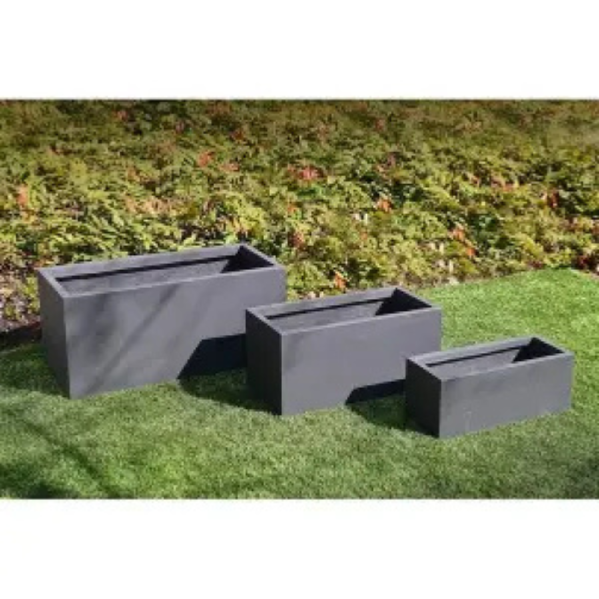 Rectangular Fiber Clay Plant Pots