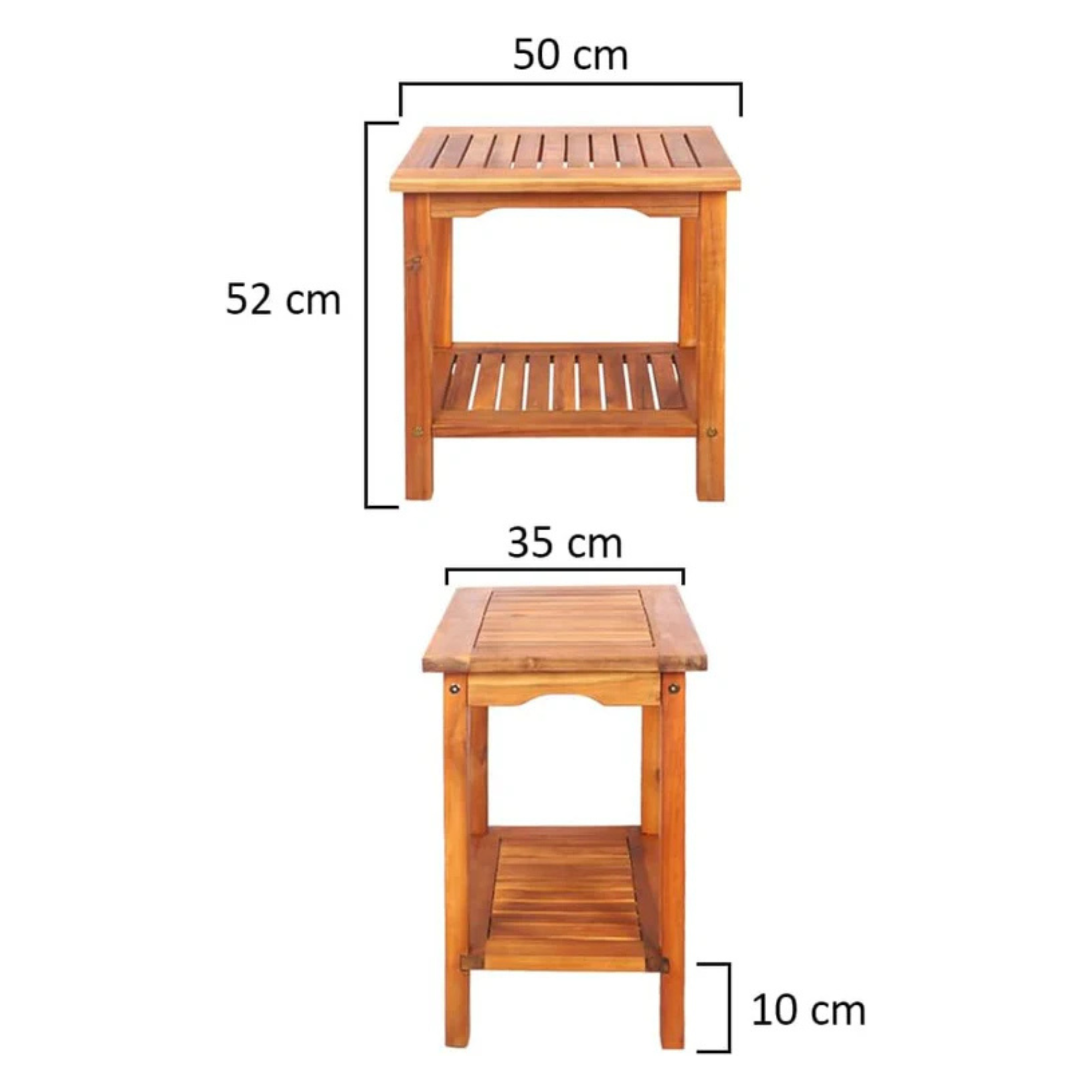 Natural Acacia Wood Table