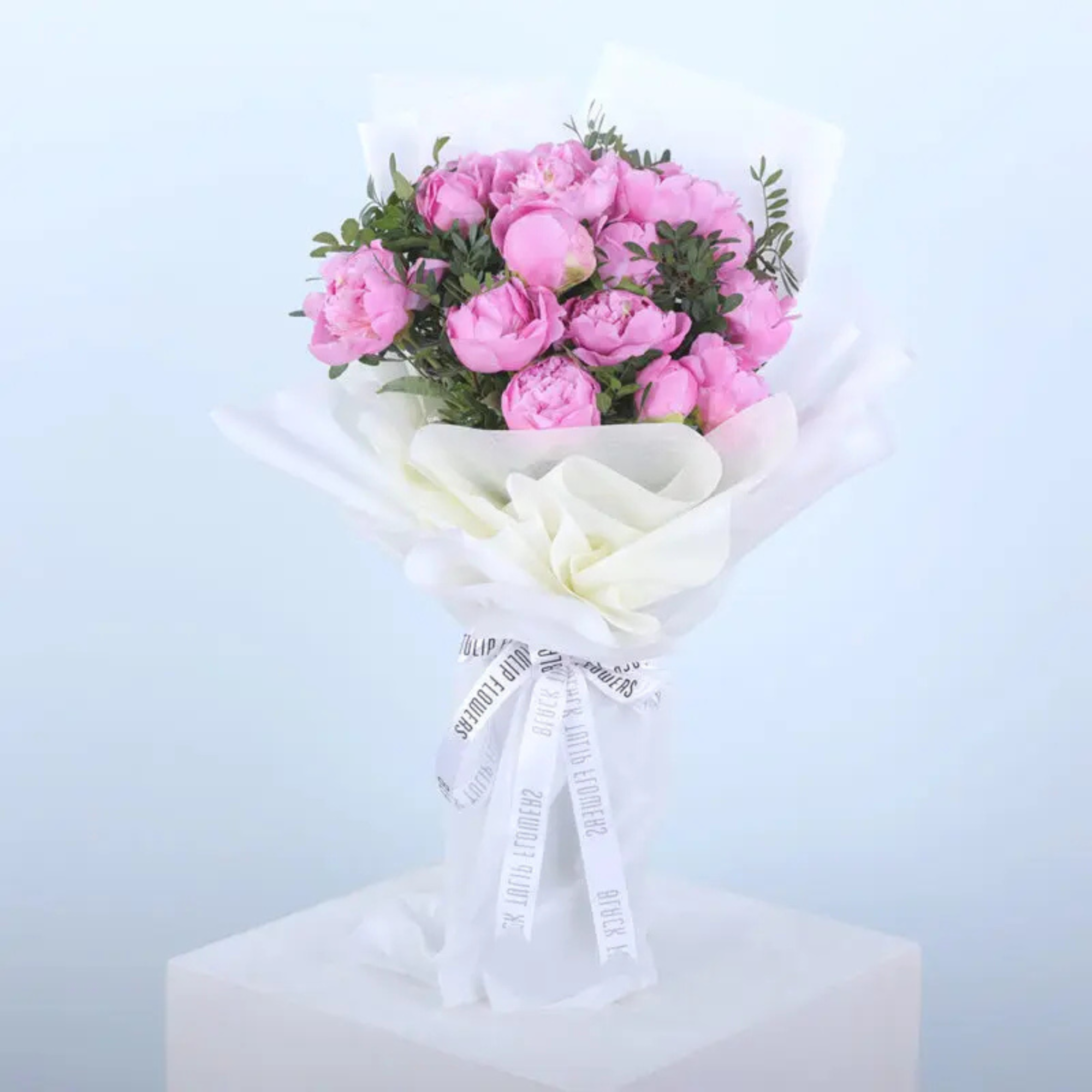 Pristine Peony Bouquet Artificial Flowers