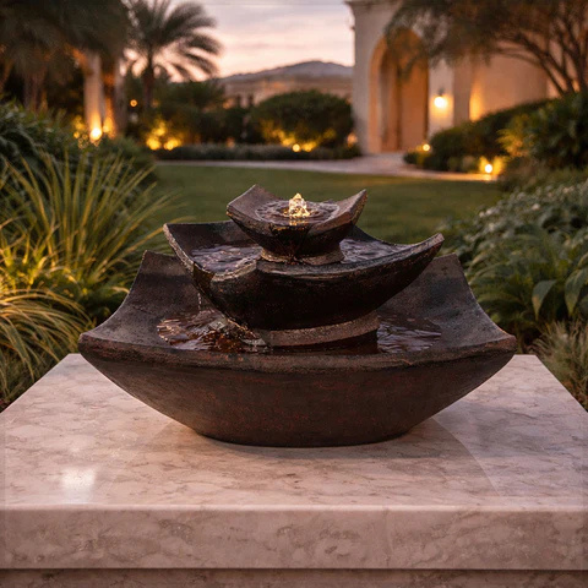 1 Pcs Decorative Garden Water Fountain (Only Fountain)