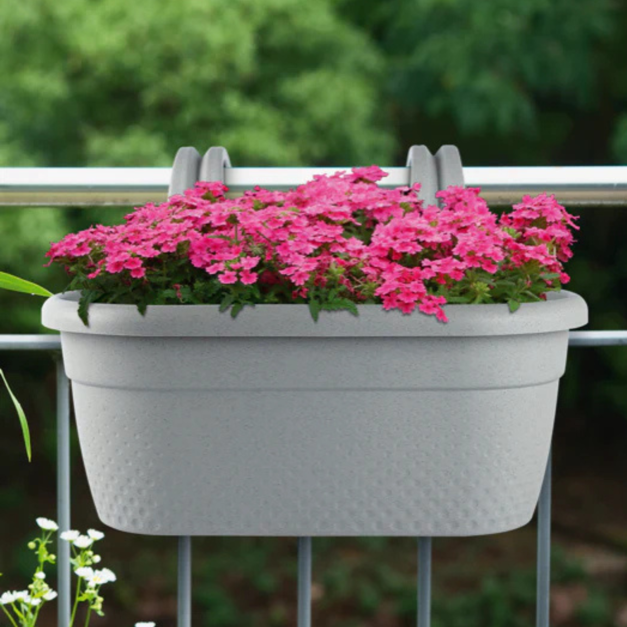 Balcony Hanging Plastic Planter pots