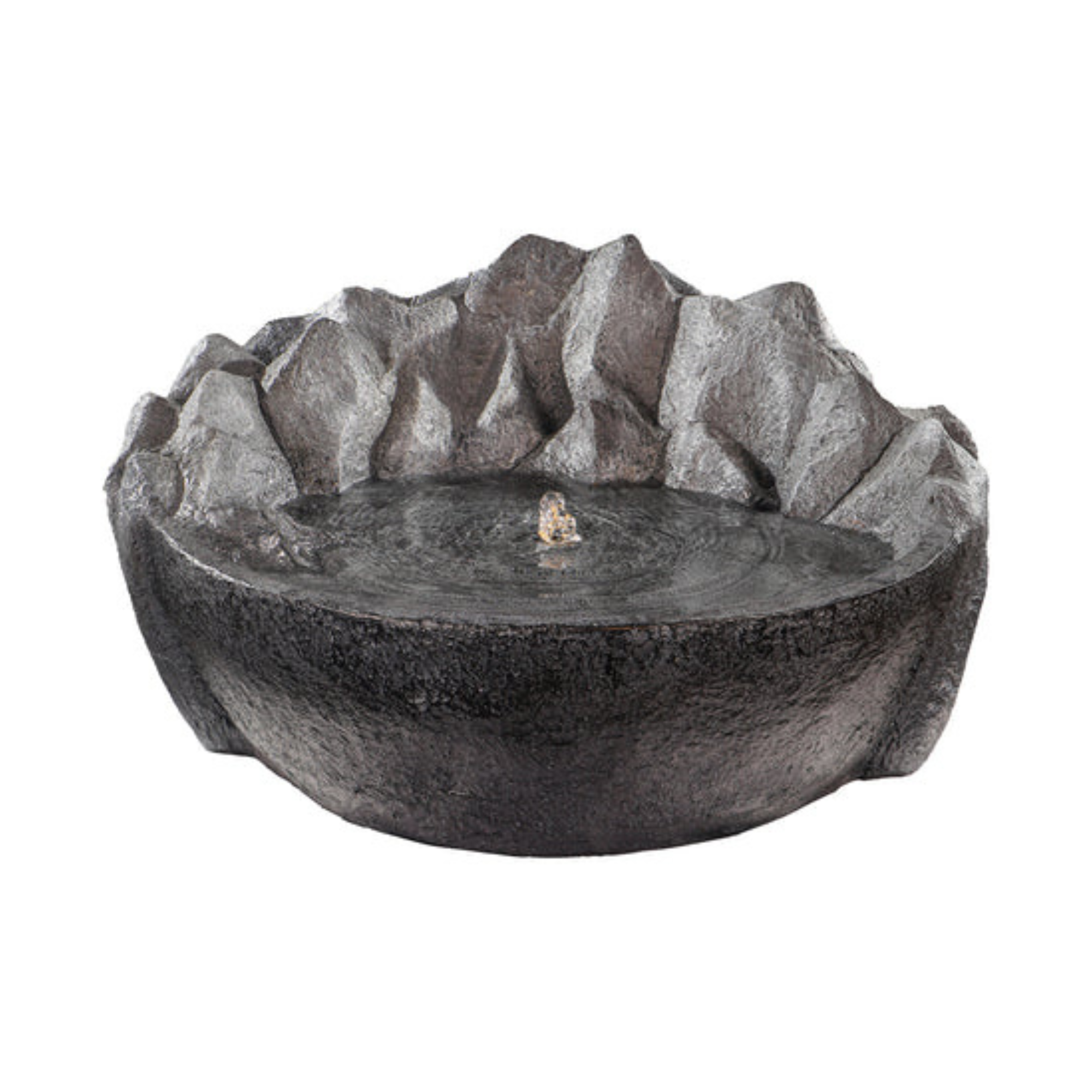 1 Piece Round Fountain with Light(Only Fountain)