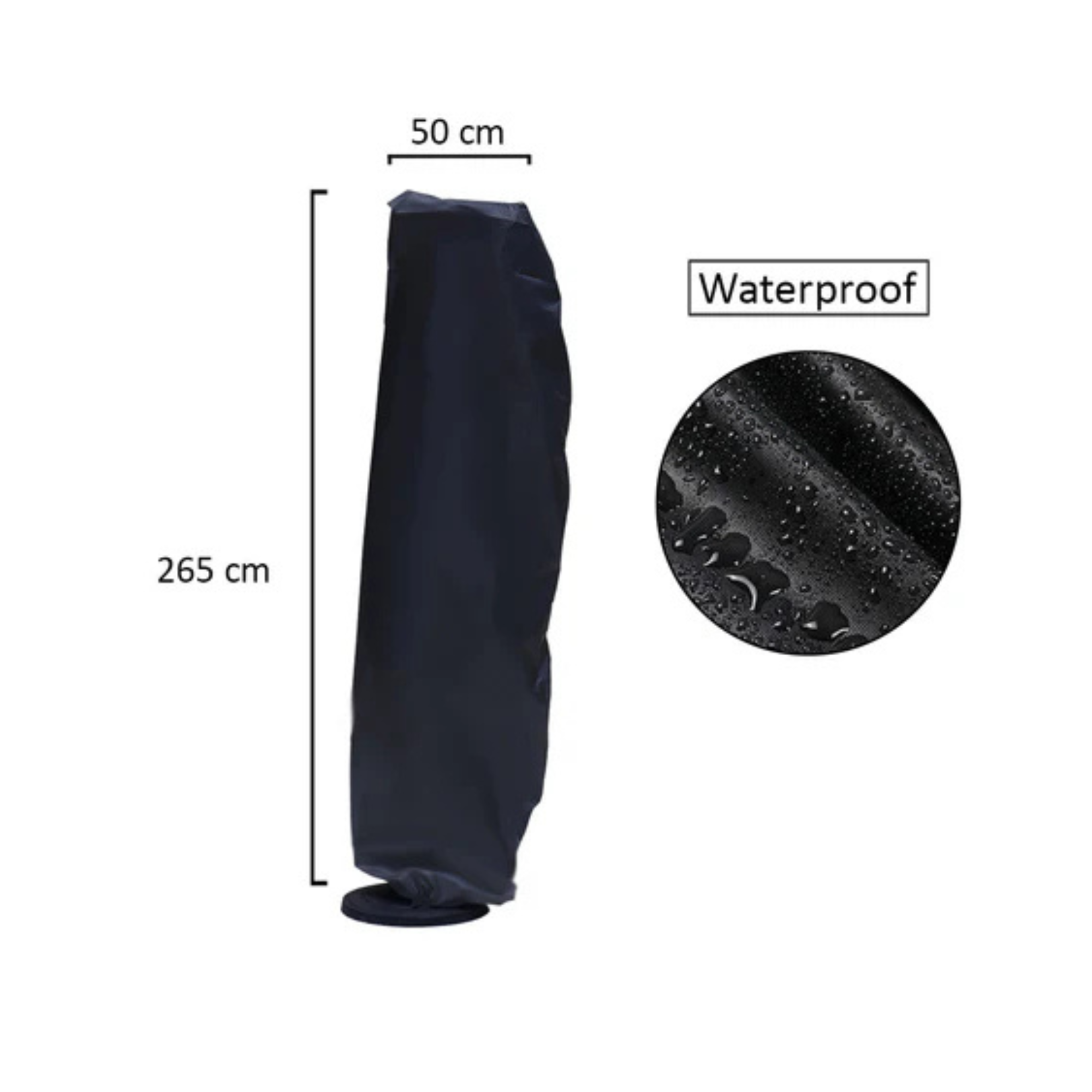 Outdoor Umbrella Cover with Zipper