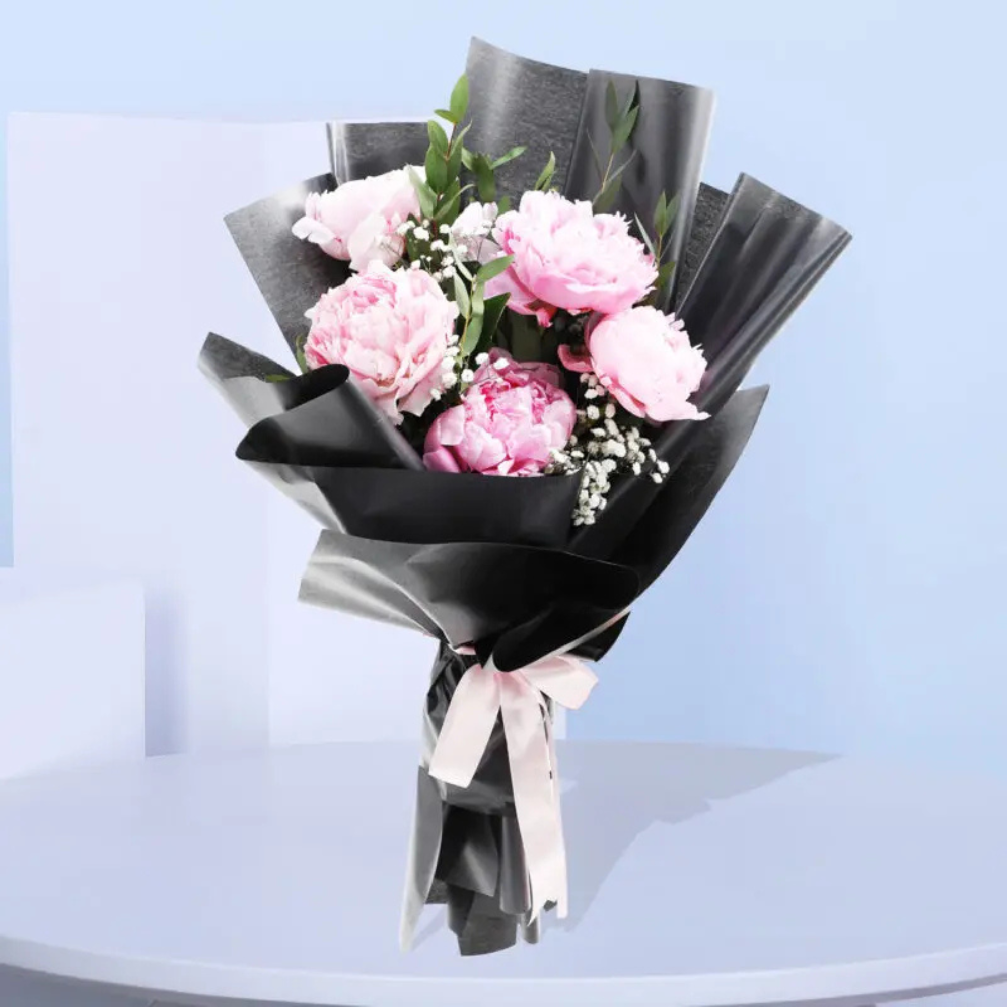 Garden Fresh Peonies Flower Bouquet